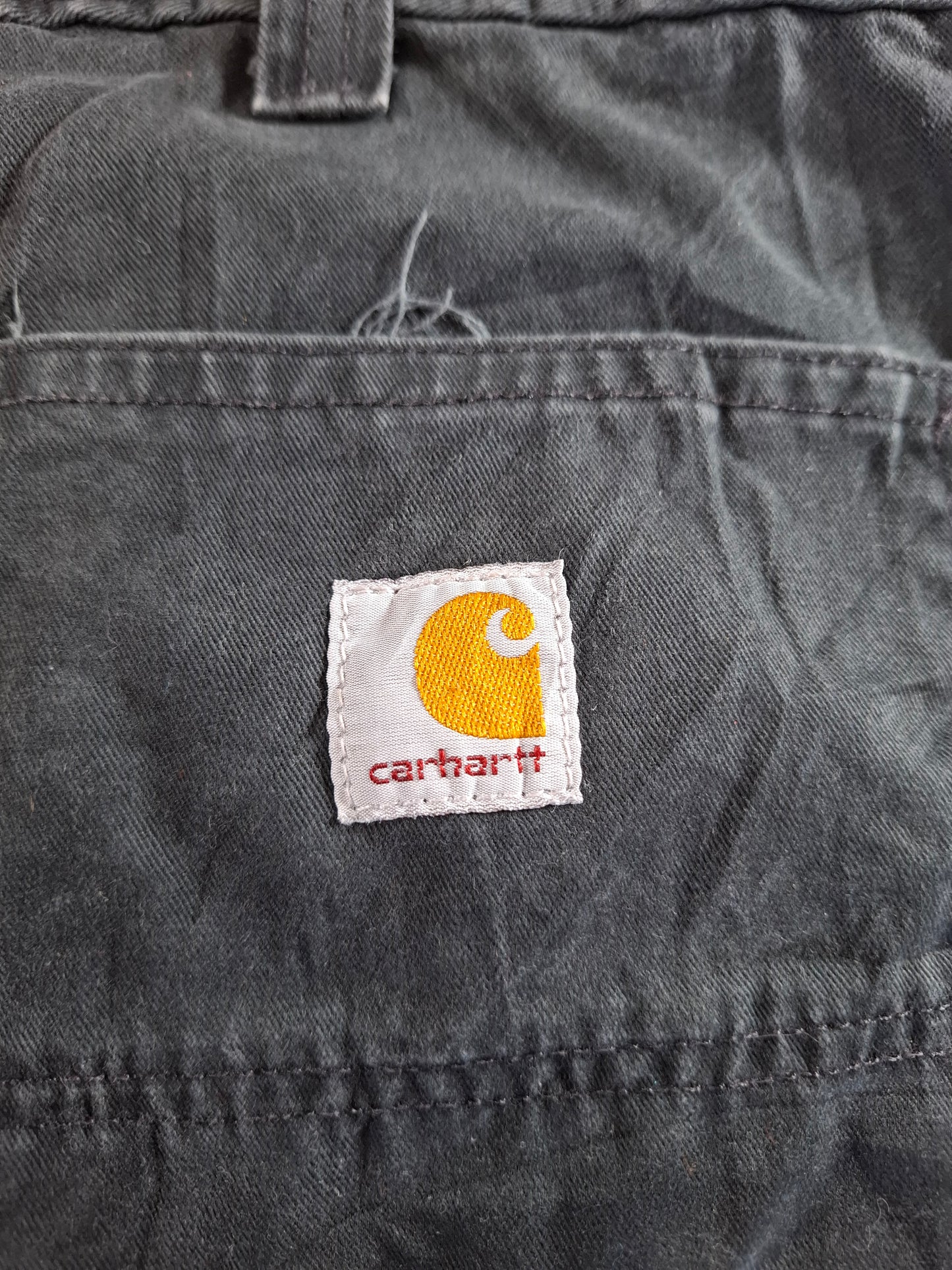 001392 Carhartt Jeans – Black, Size 38/32