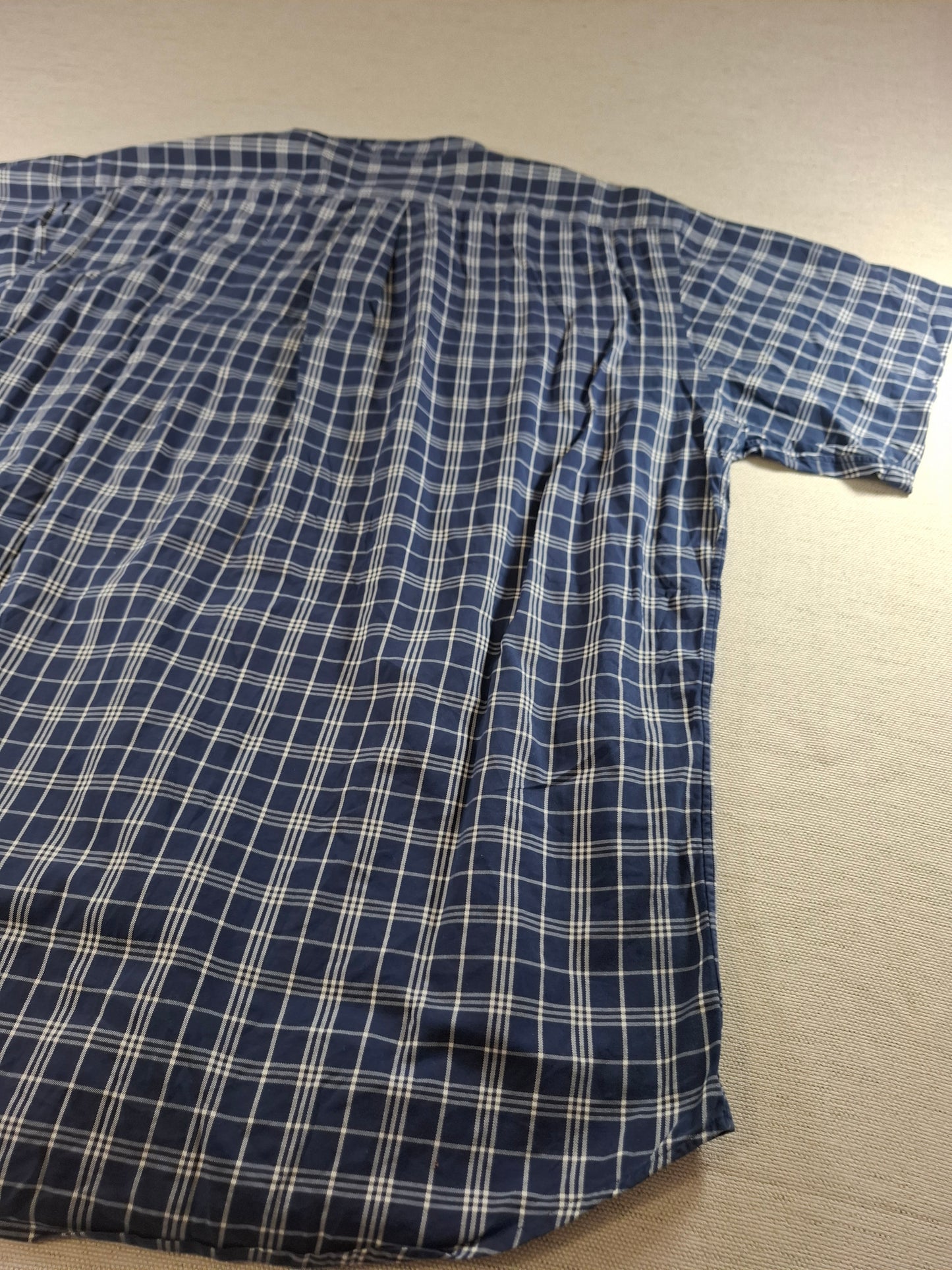 001358 Polo Ralph Lauren Button down shirt – Blue/ white checkered, Size M