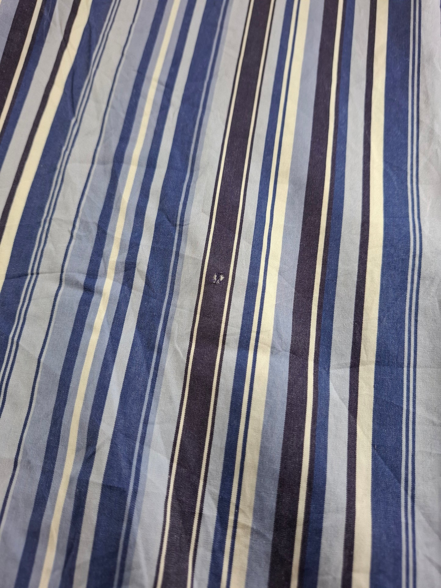 001369 Polo Ralph Lauren Button down shirt – Multicolor blue striped, Size 15 1/2 / M