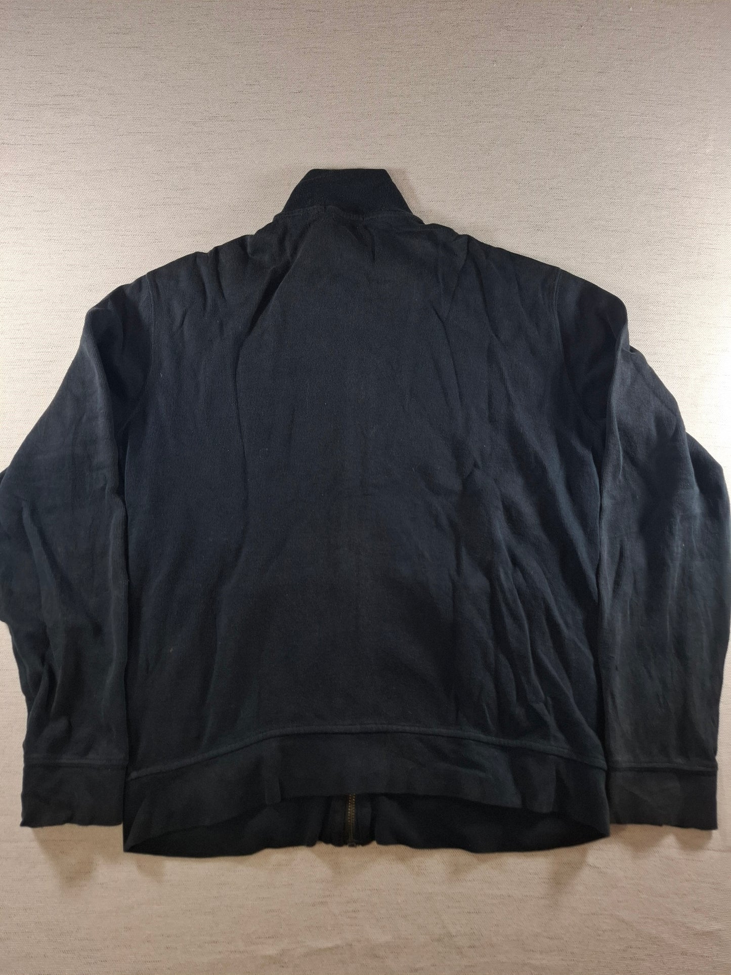 001376 Polo Ralph Lauren Full zip sweater – Black, Size M