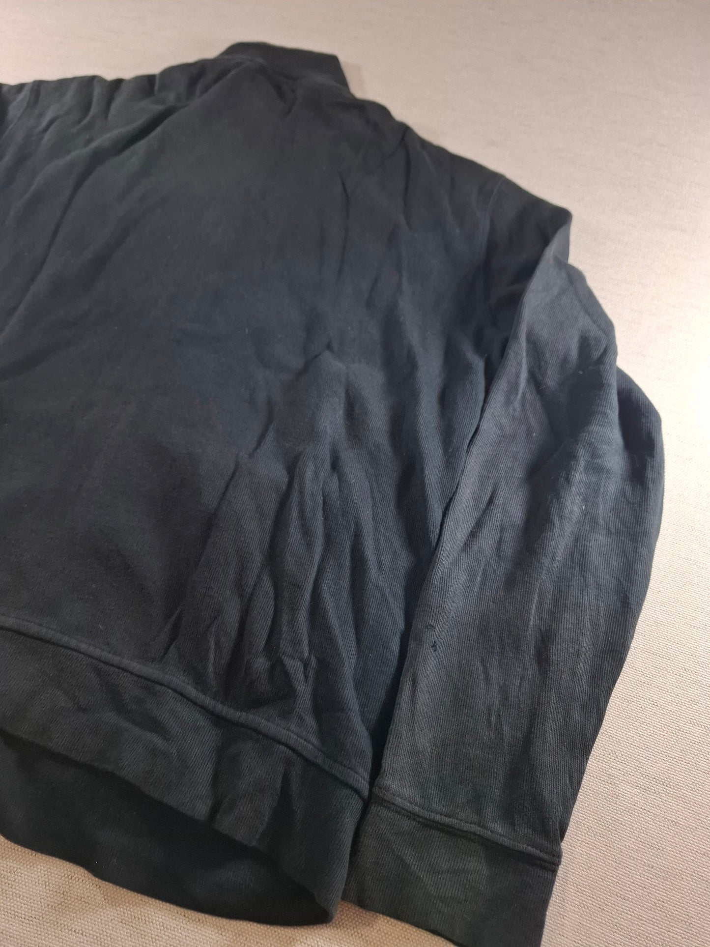 001376 Polo Ralph Lauren Full zip sweater – Black, Size M