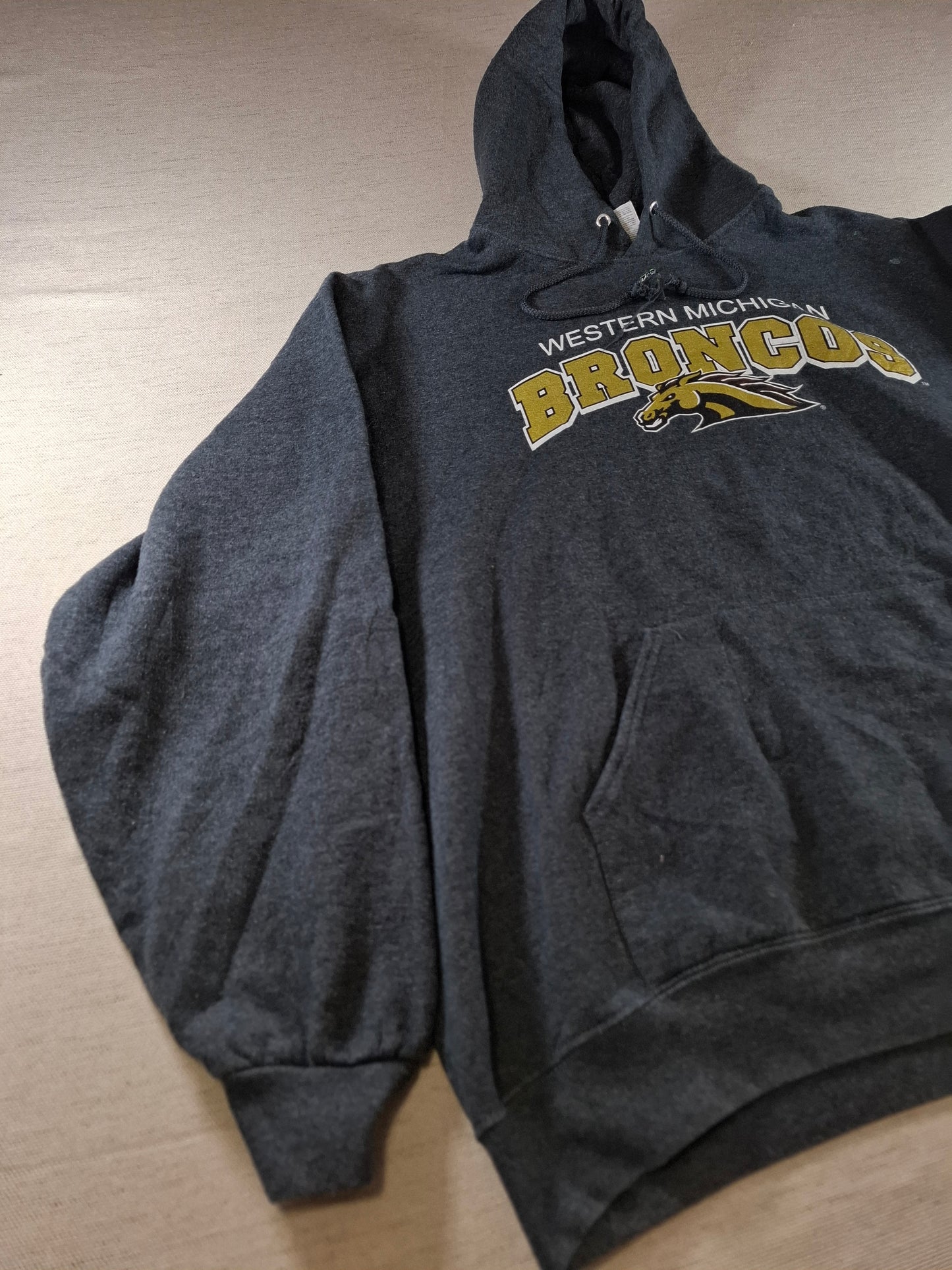 001408 – Jerzees Nublend Hoodie – Grey, Size XL