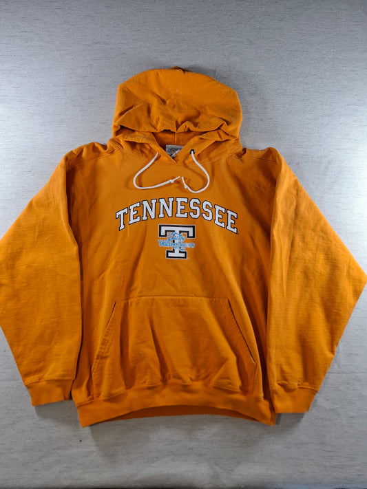 001409 – Private Stock Hoodie – Orange, Size S