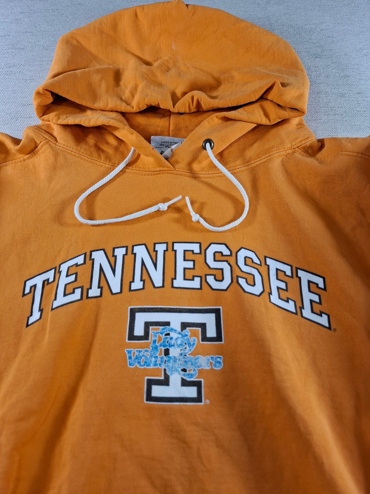 001409 – Private Stock Hoodie – Orange, Size S