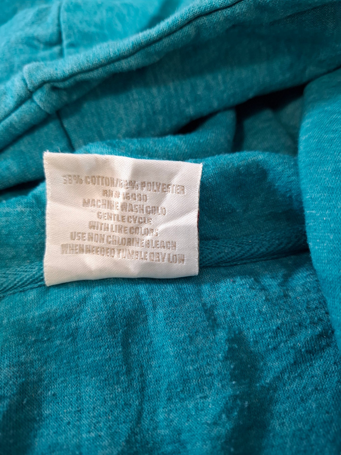001410 – Retro Vision Hoodie – Aqua, Size 2XL