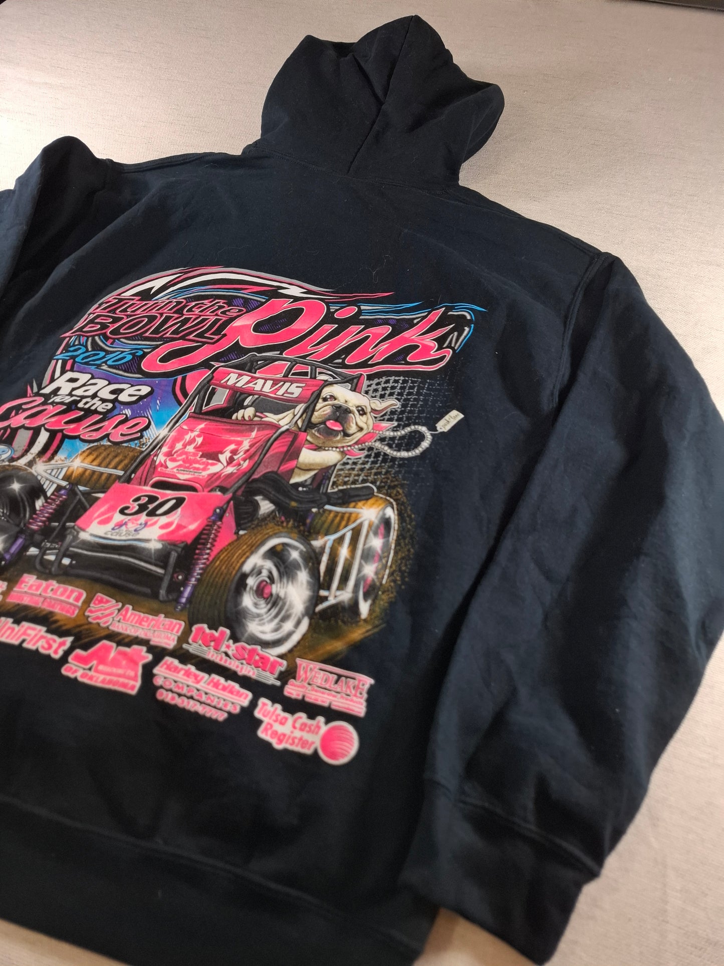 001411 – Gildan Hoodie – Black, Size M