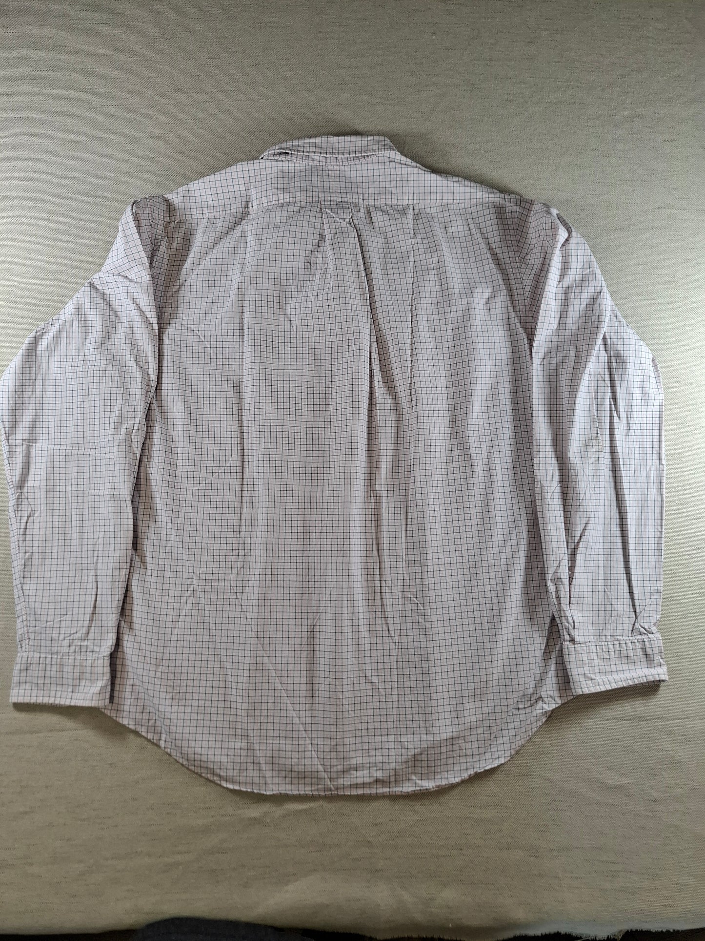 001418 – Polo Ralph Lauren Shirt – Pink/White/Black Striped, Size 17 36/37