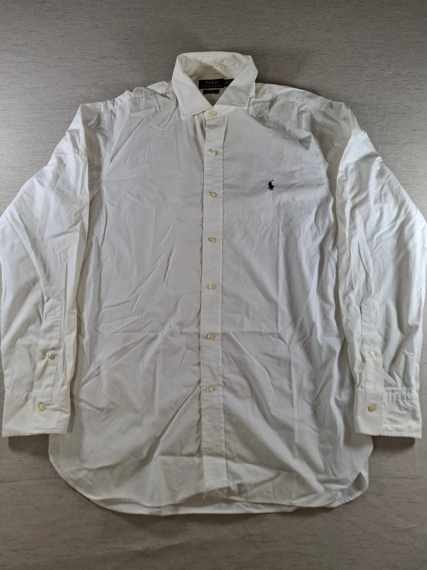 001423 – Polo Ralph Lauren Shirt – White, Size 16 34/35