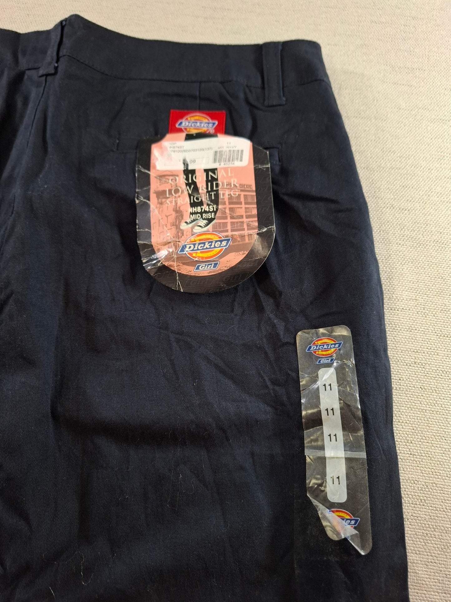001393 – Dickies Pants – Mid Blue, Size 11 (Dames S/M)