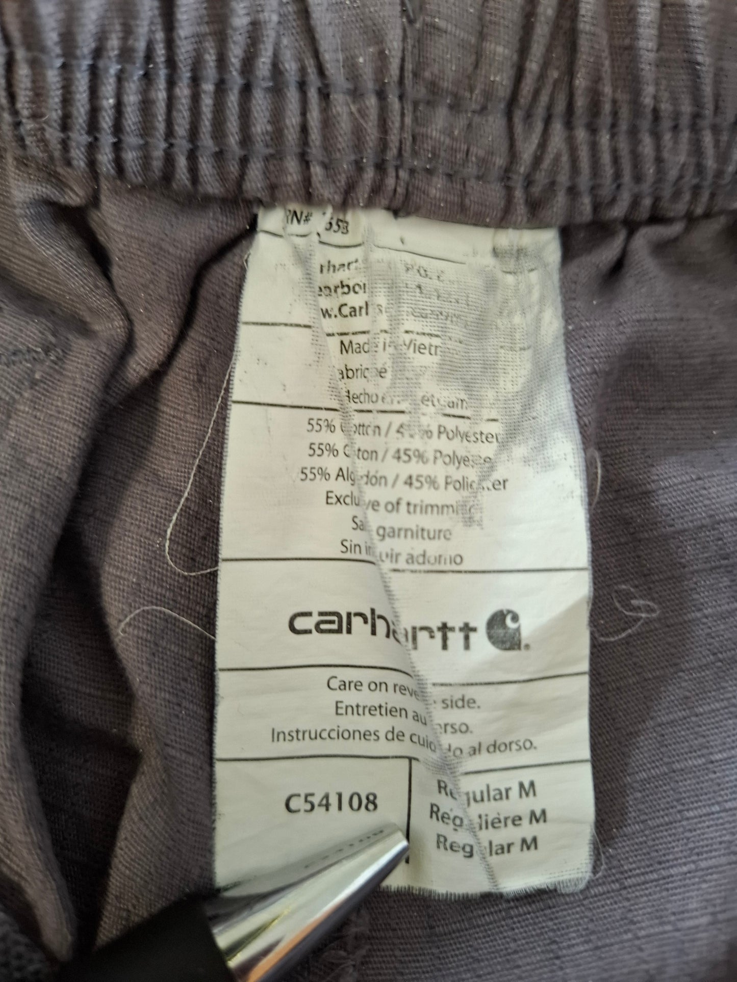 001394 – Carhartt Pants – Purple, Size M