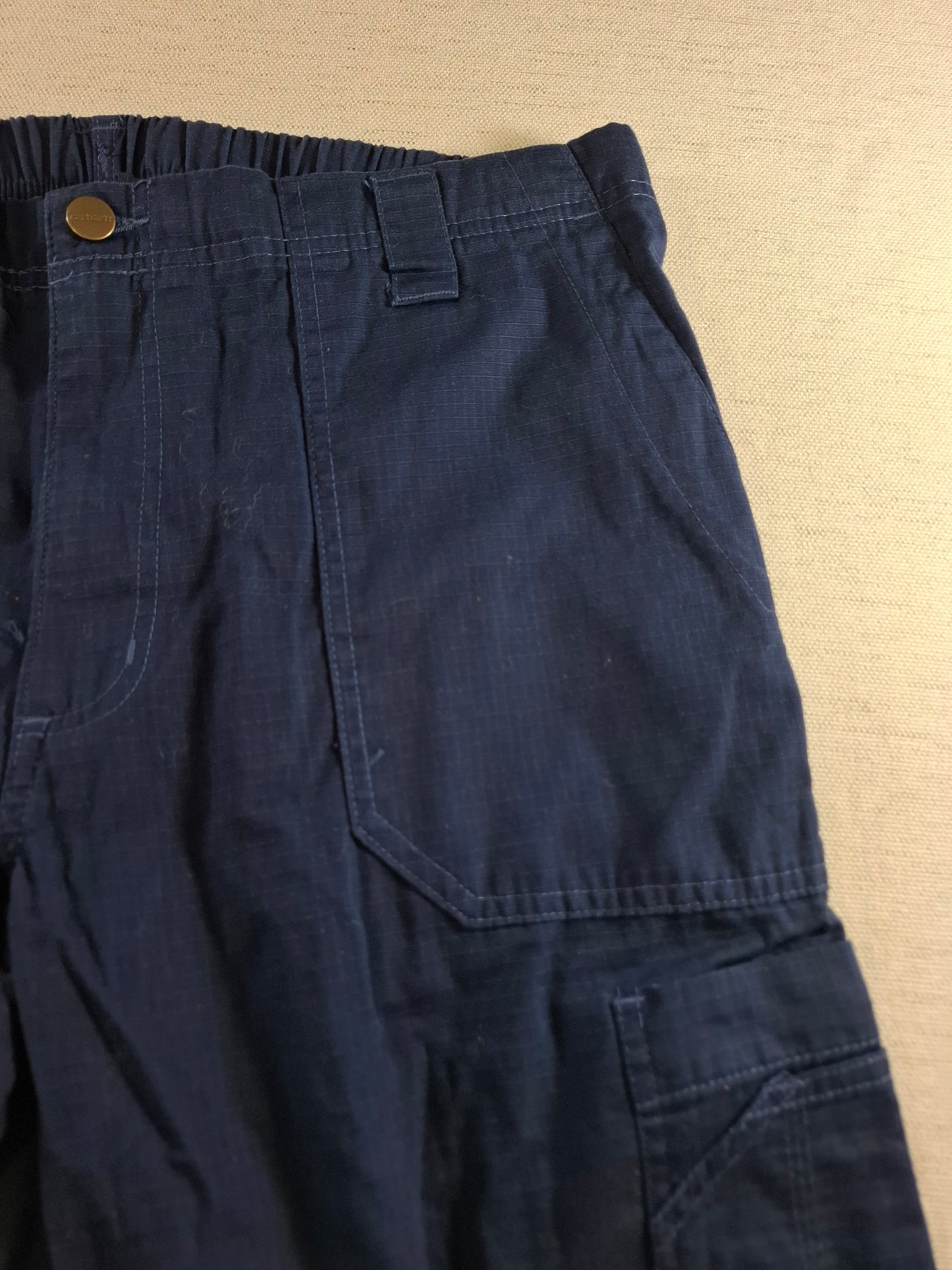 001400 – Carhartt Work Pants – Mid Blue, Size L