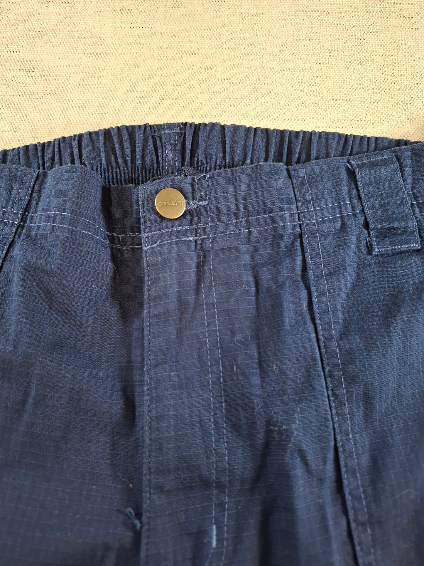 001400 – Carhartt Work Pants – Mid Blue, Size L