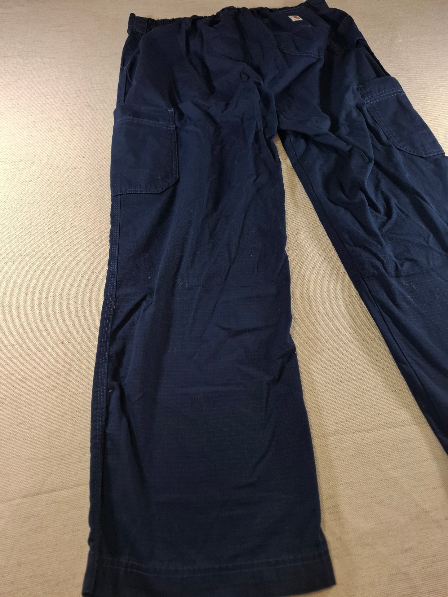 001400 – Carhartt Work Pants – Mid Blue, Size L