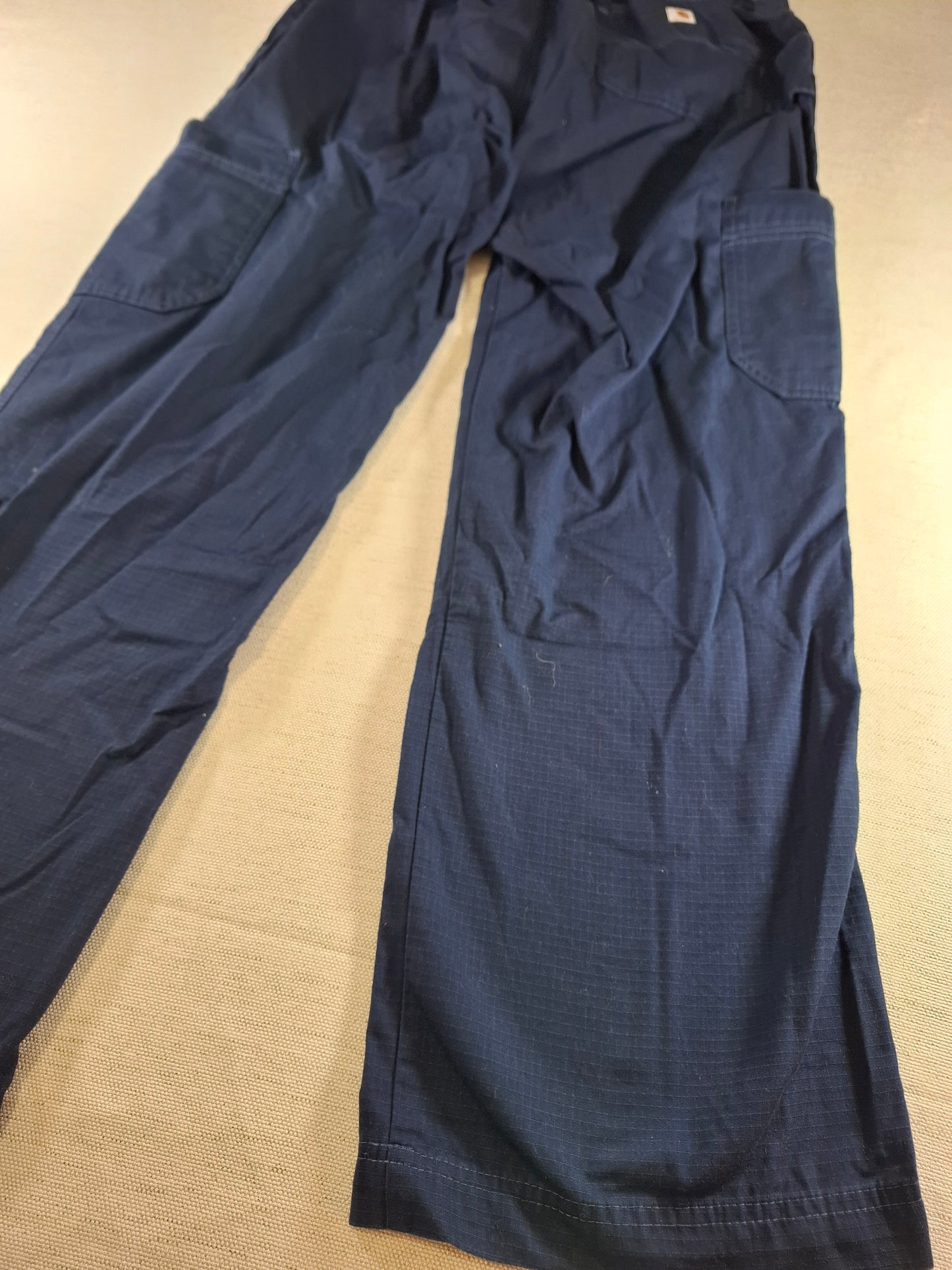 001400 – Carhartt Work Pants – Mid Blue, Size L