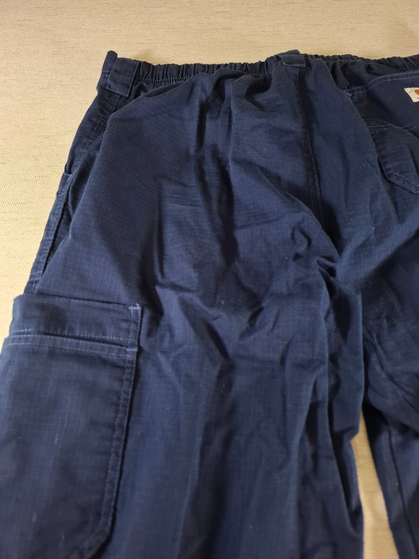 001400 – Carhartt Work Pants – Mid Blue, Size L