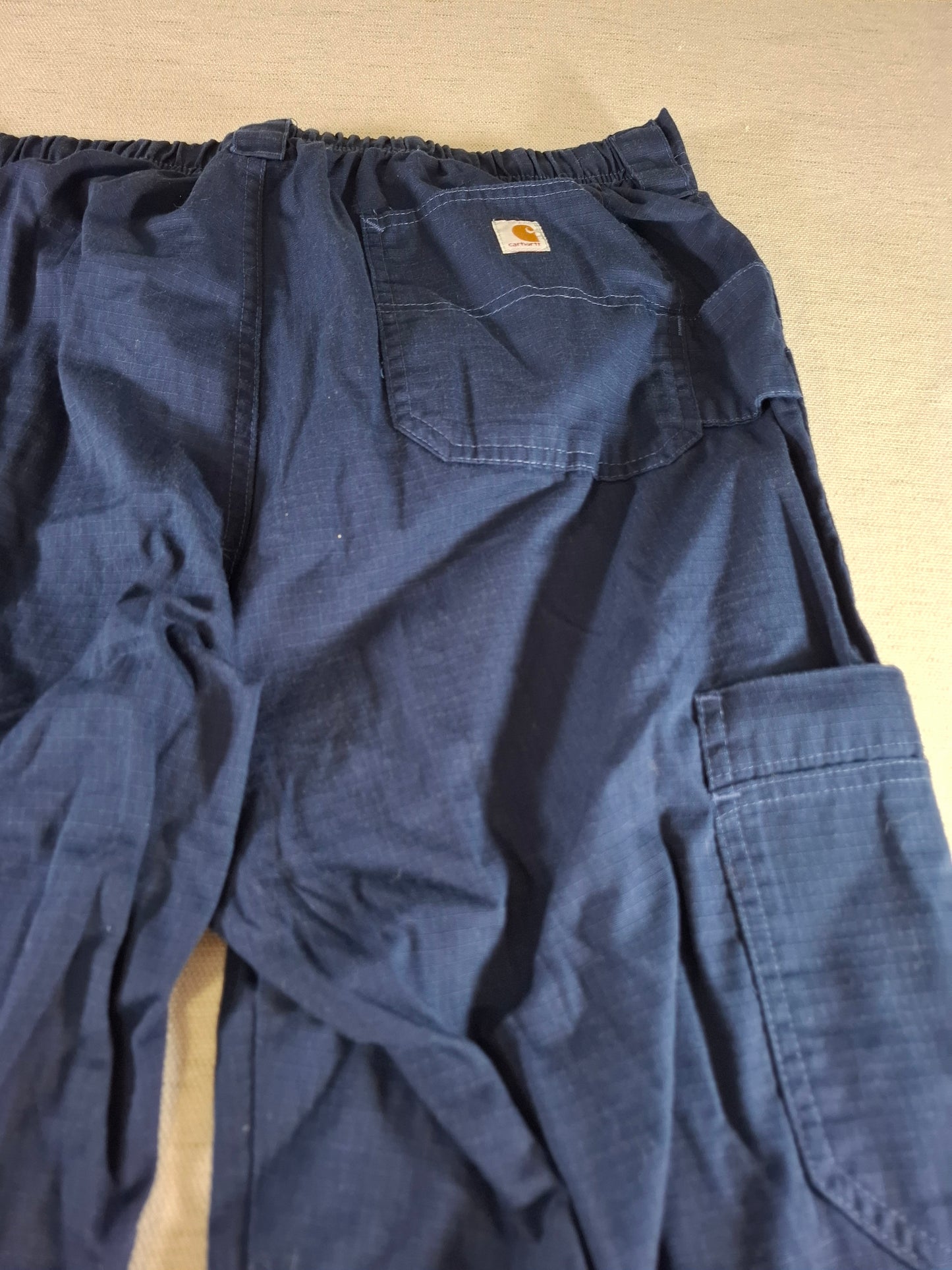 001400 – Carhartt Work Pants – Mid Blue, Size L