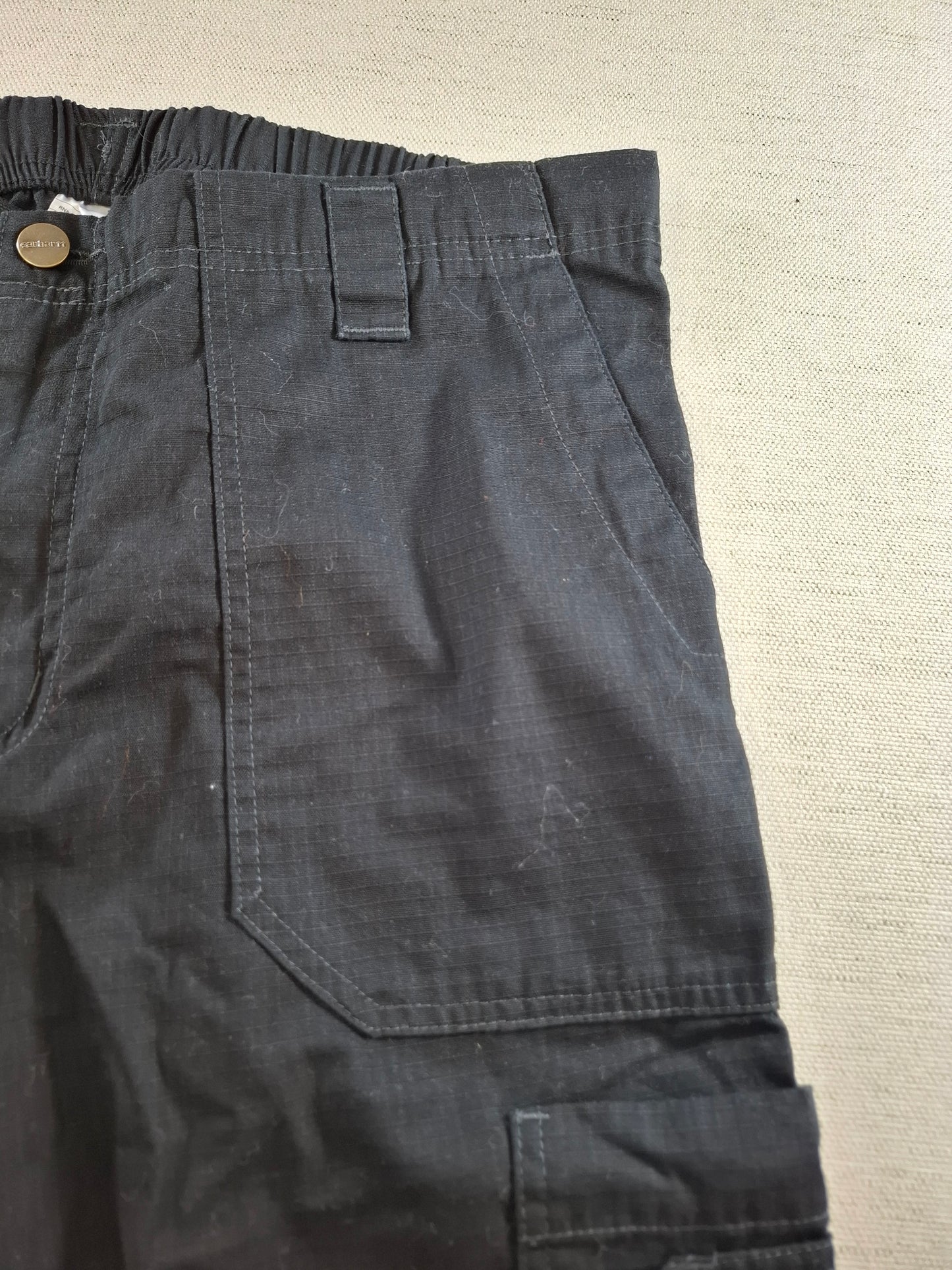 001402 – Carhartt Work Pants – Black, Size M