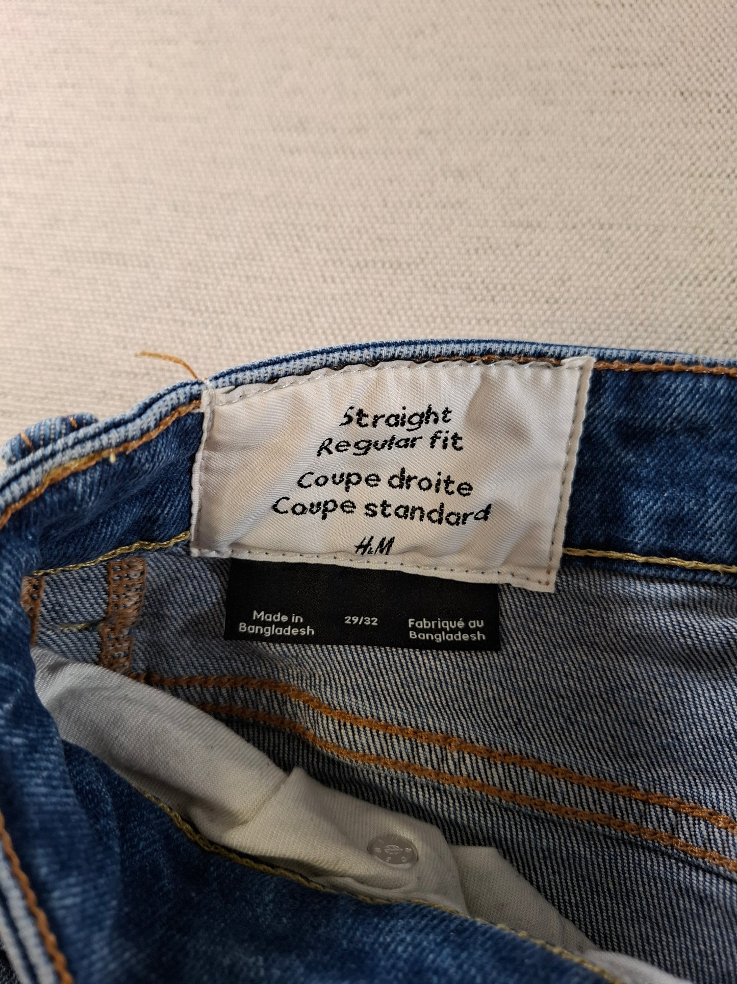 001407 – H&M Jeans – Blue, Size 29/32