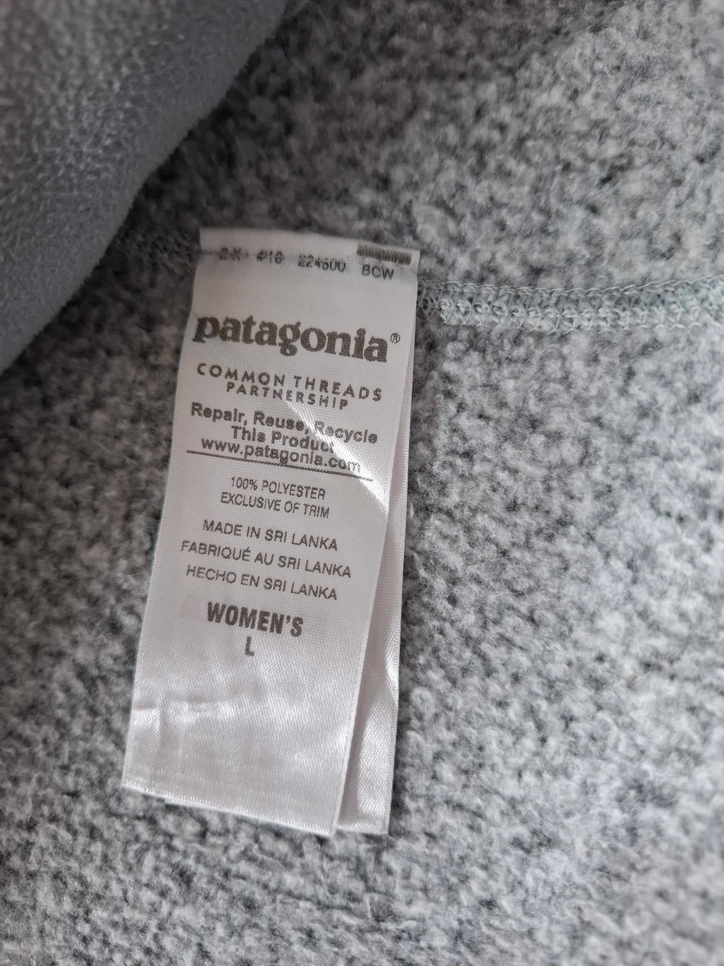 001430 – Patagonia Gilet / Body Warmer – Grey, Size Women's L