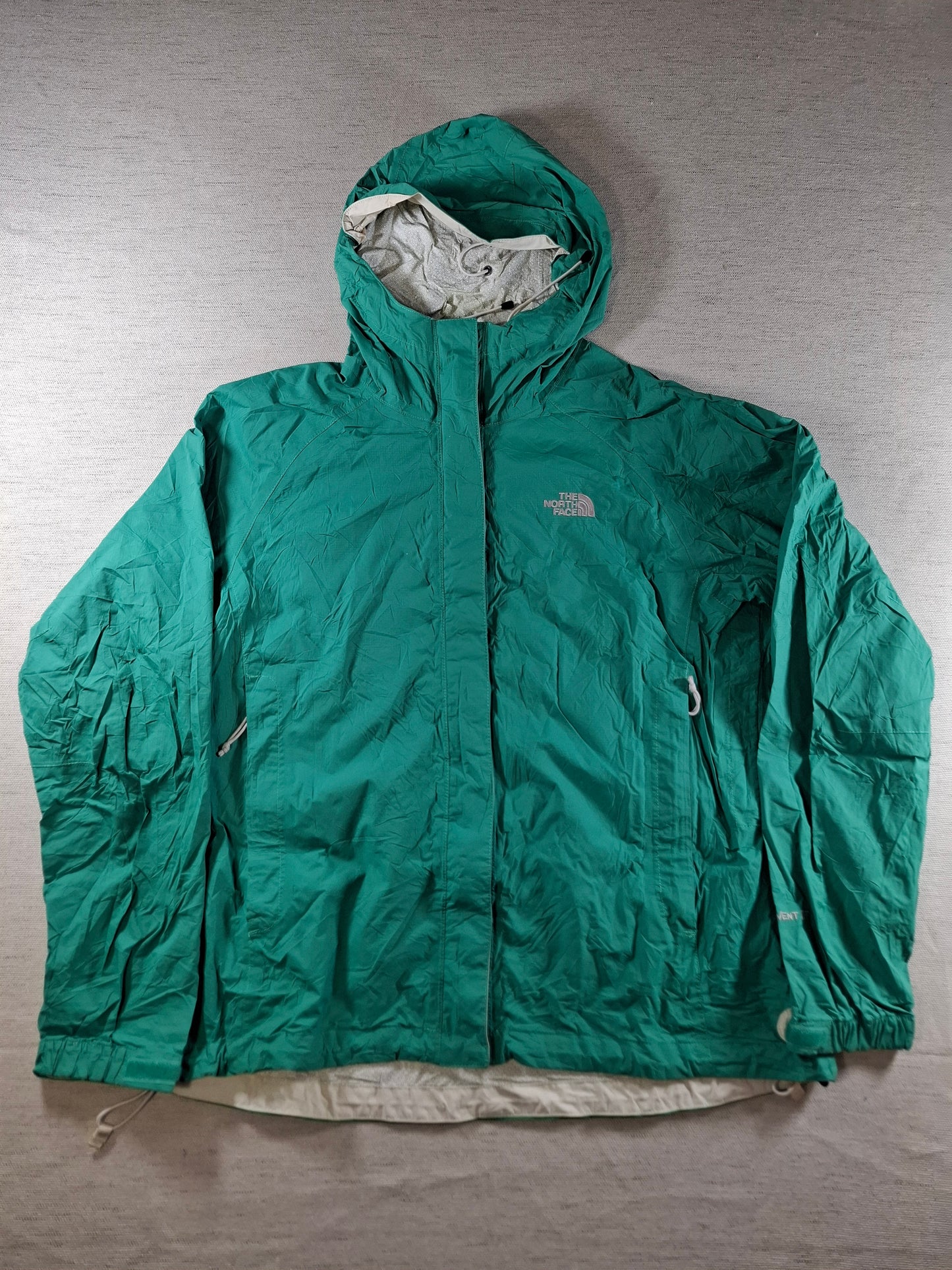 001431 – The North Face Jacket – Green, Size Women's M