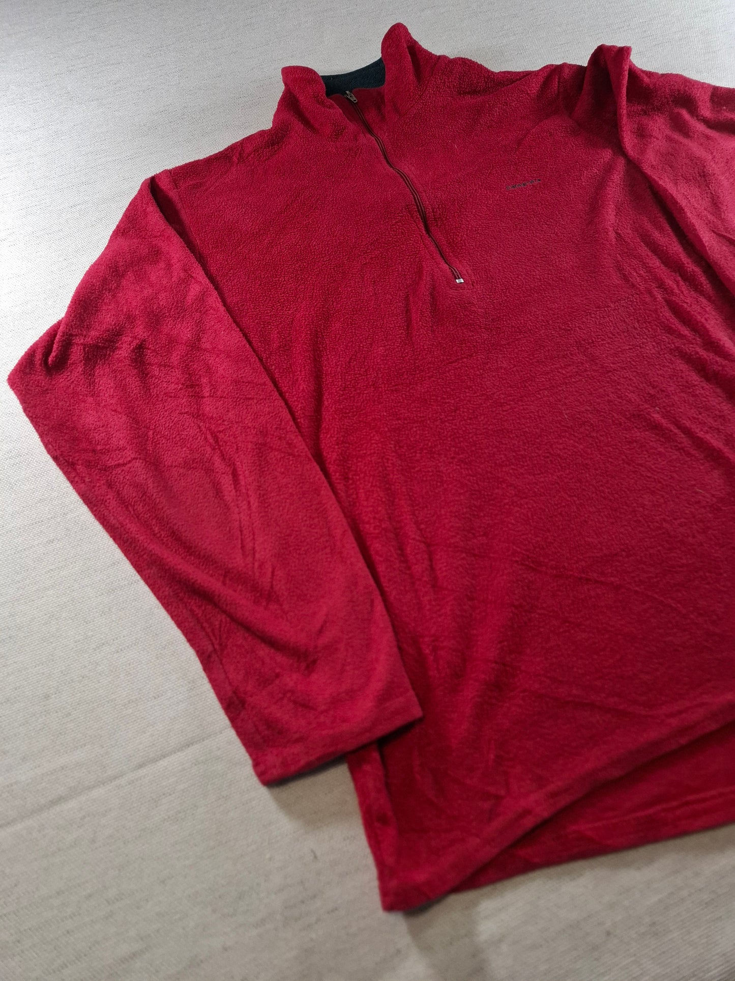 001432 – Patagonia Fleece Jacket – Burgundy Red, Size Men's S