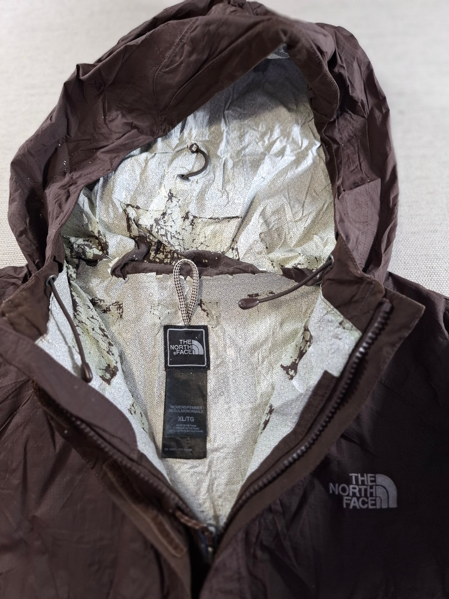 001436 – The North Face Jacket – Brown, Size Women's XL