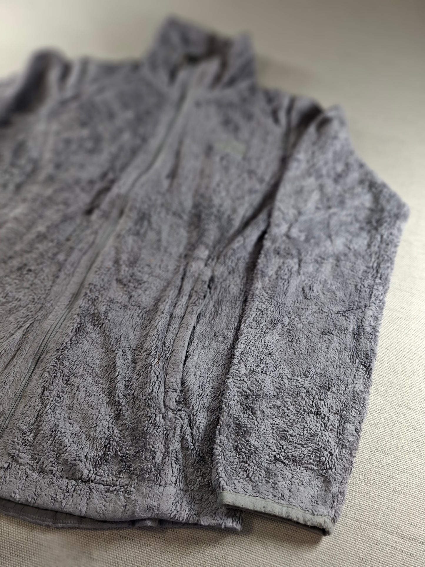 001437 – The North Face Fleece Jacket – Grey, Size Women's XS