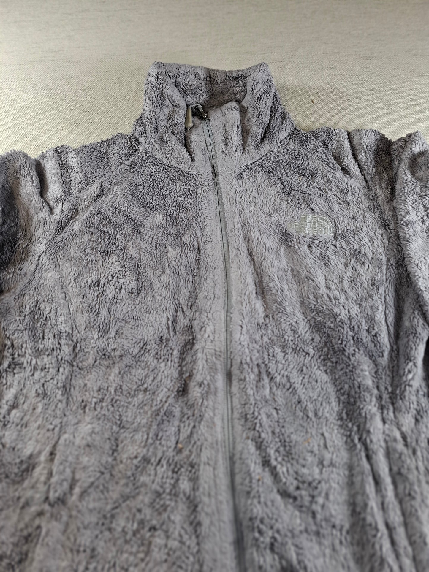 001437 – The North Face Fleece Jacket – Grey, Size Women's XS