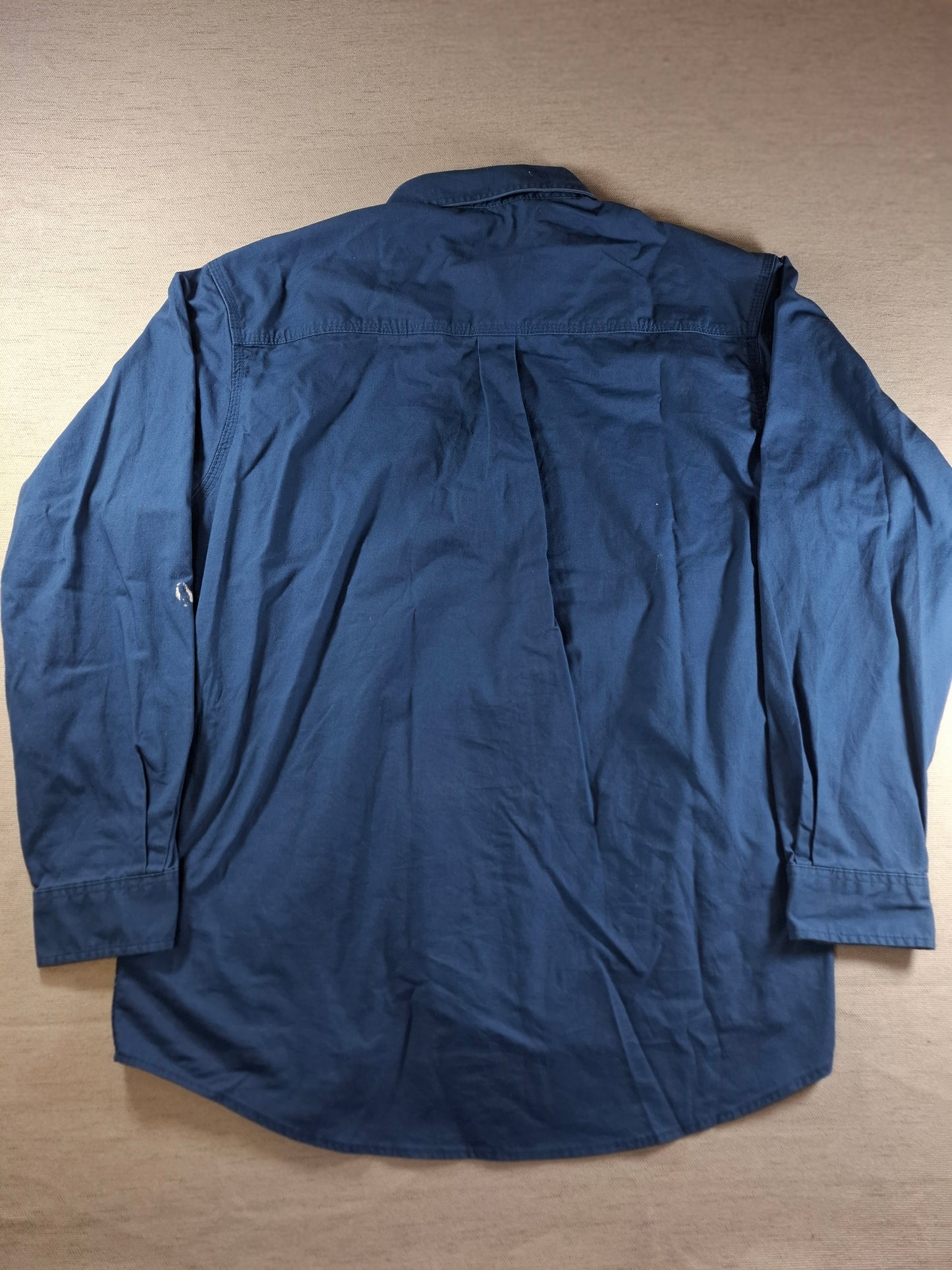 001438 – Carhartt Work Shirt – Blue, Size L