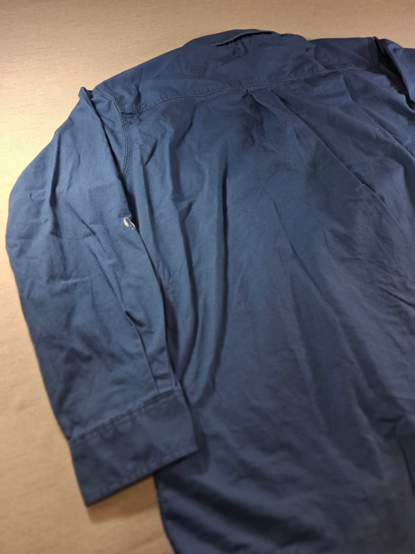 001438 – Carhartt Work Shirt – Blue, Size L