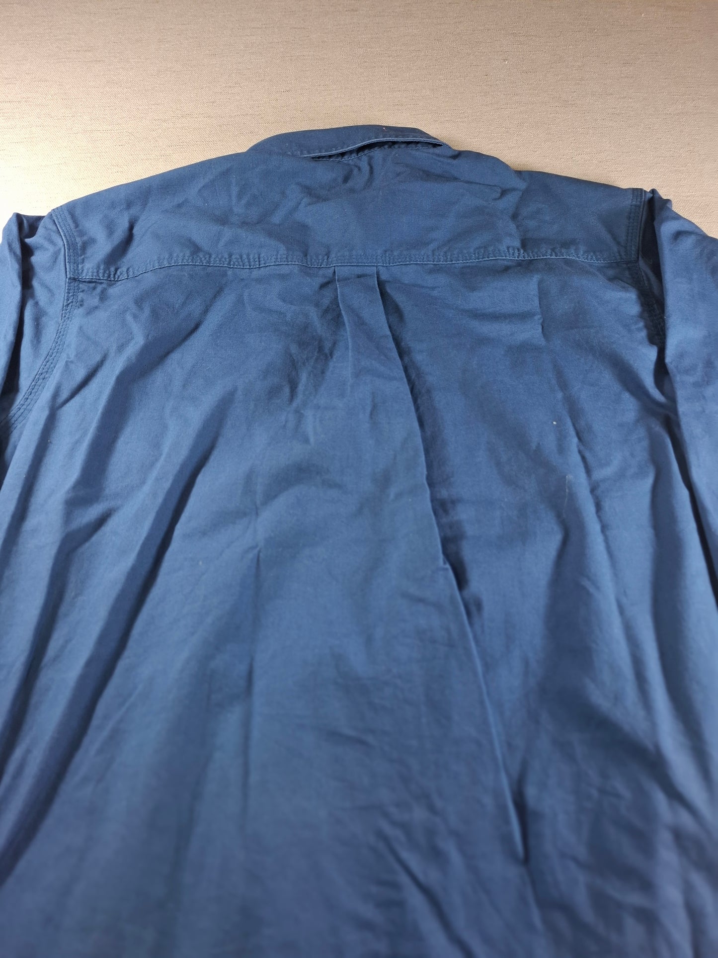 001438 – Carhartt Work Shirt – Blue, Size L