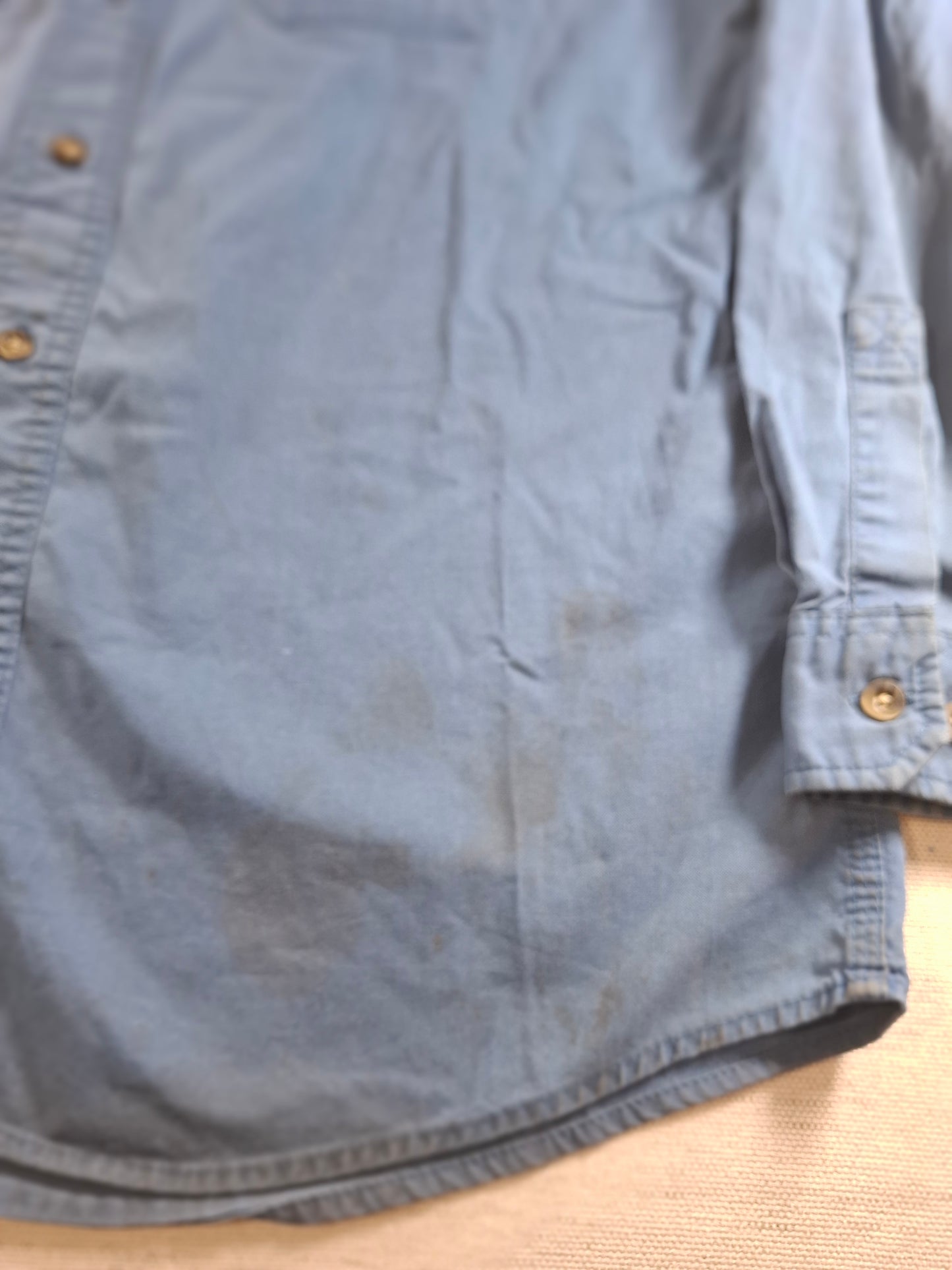 001439 – Carhartt Work Shirt – Blue, Size L