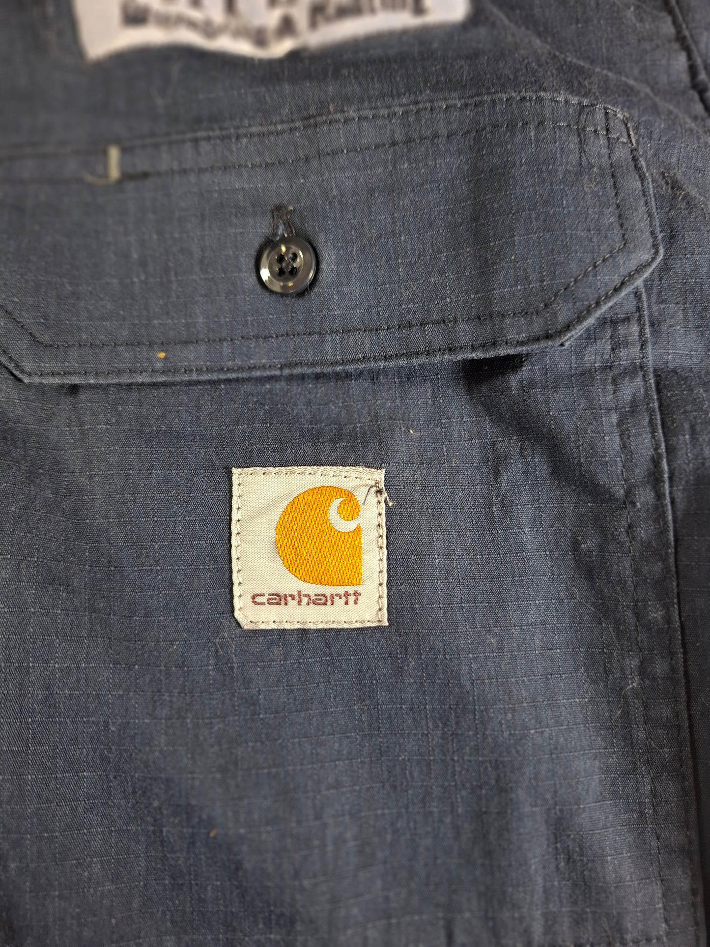 001440 – Carhartt Work Shirt – Navy, Size L