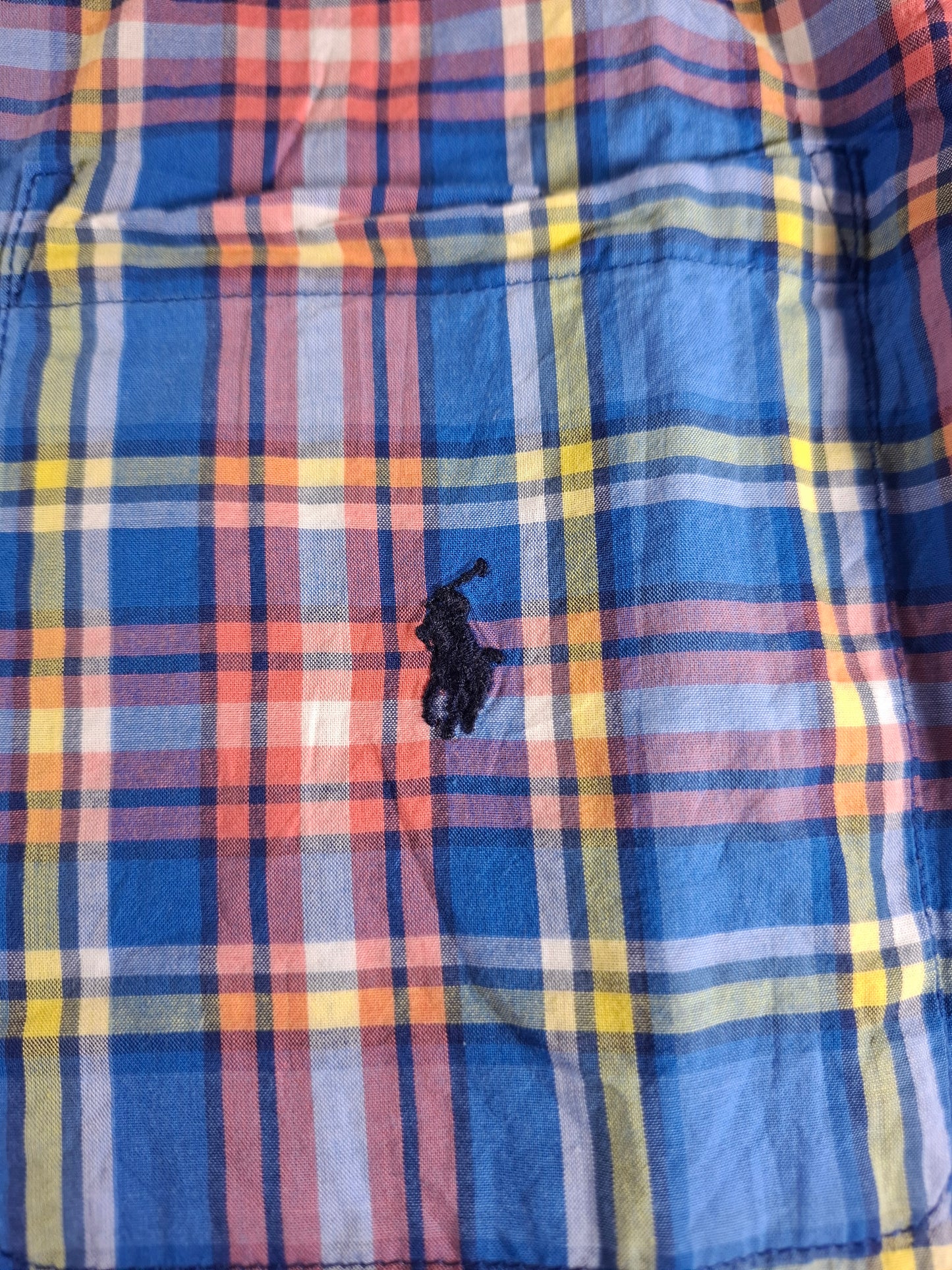 001446 – Polo Ralph Lauren Shirt – Multi Check, Size M