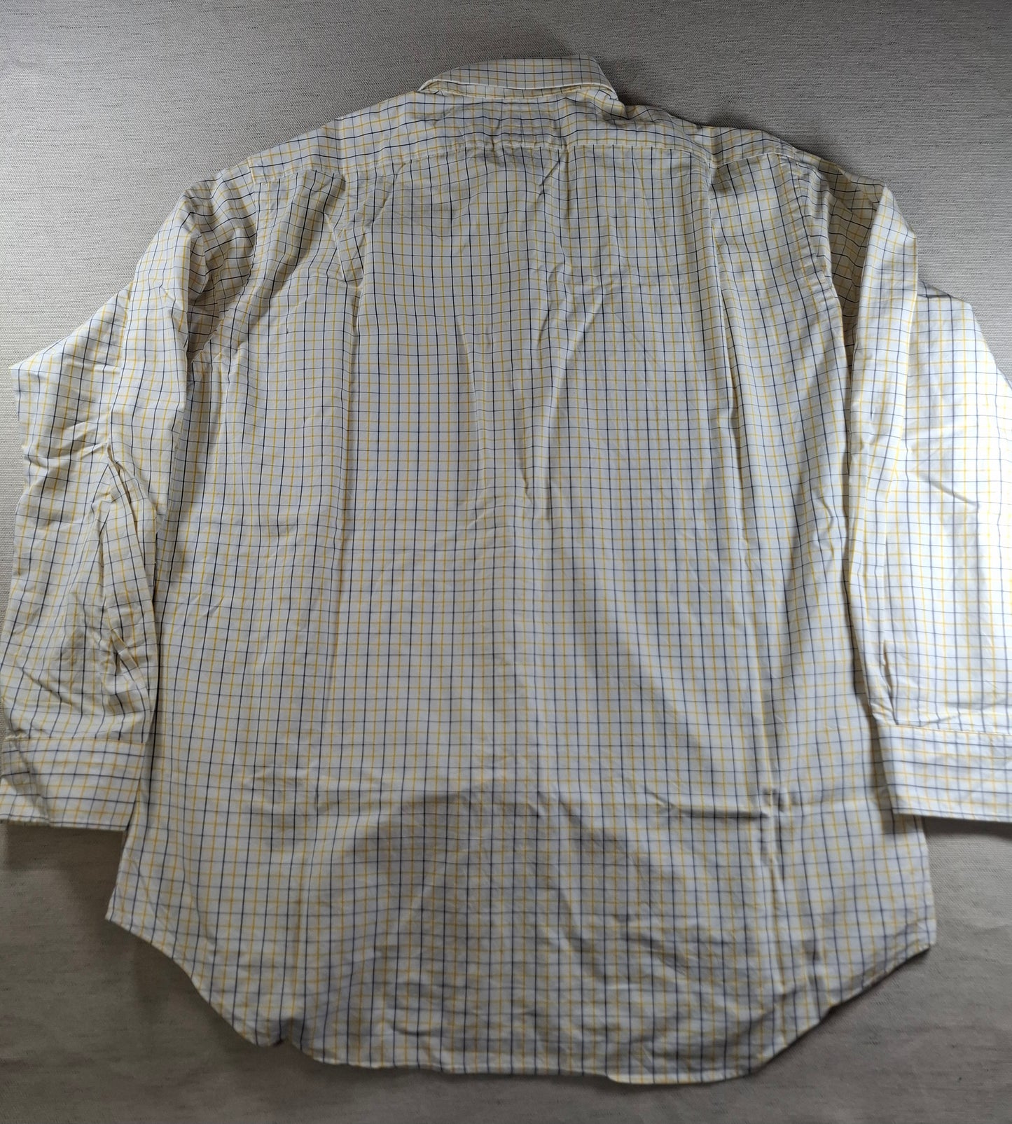 001447 – Polo Ralph Lauren Shirt – Blue/White Stripe, Size Collar 17, Sleeve 34/35