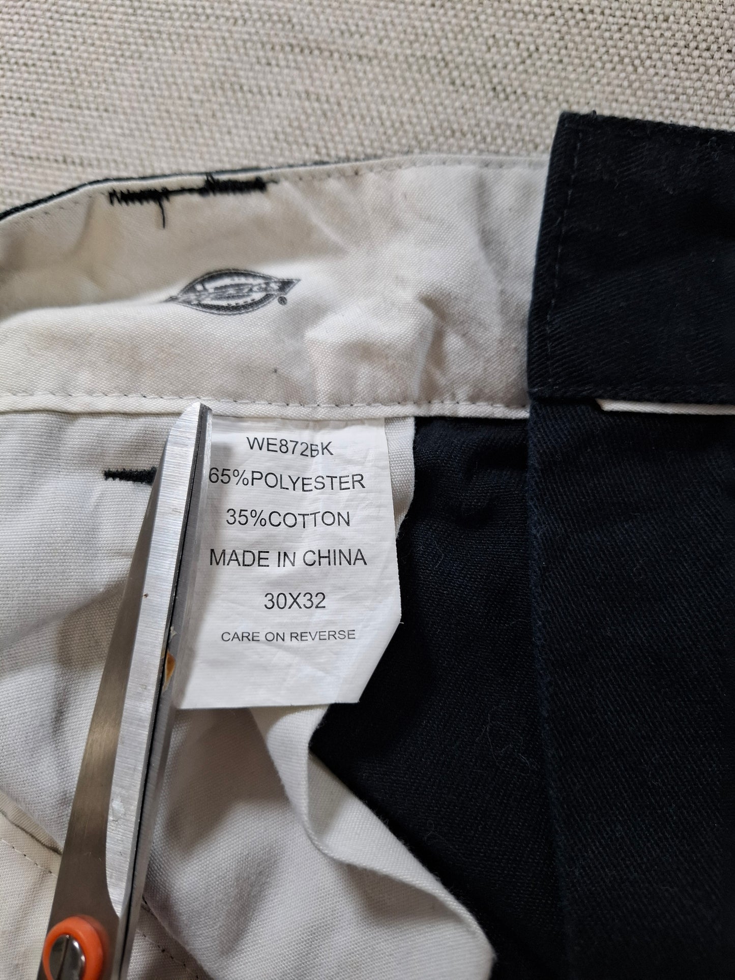 001459 – Dickies Jeans – Black, Size 30/32