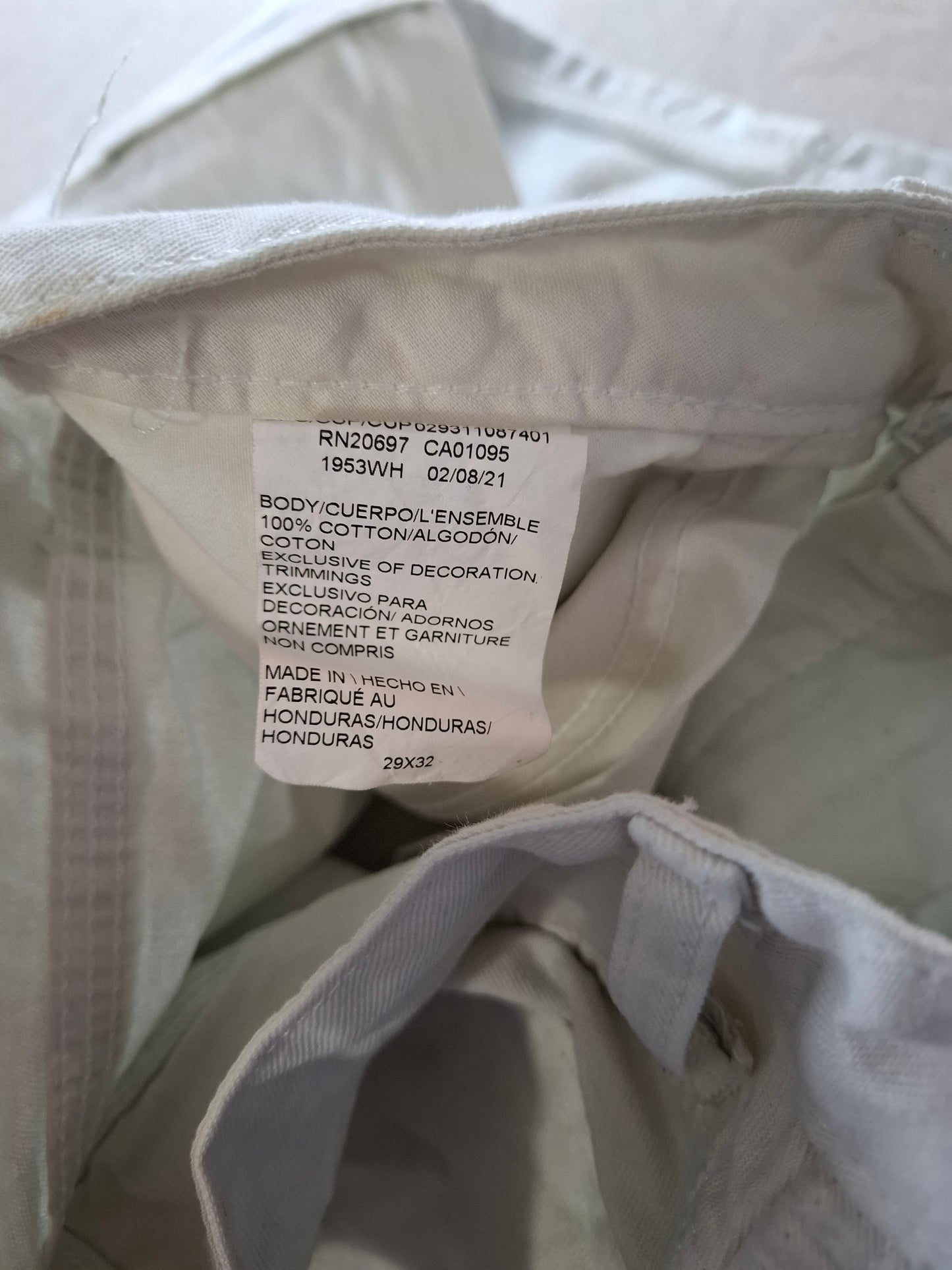 001463 – Dickies Jeans – White, Size 29/32