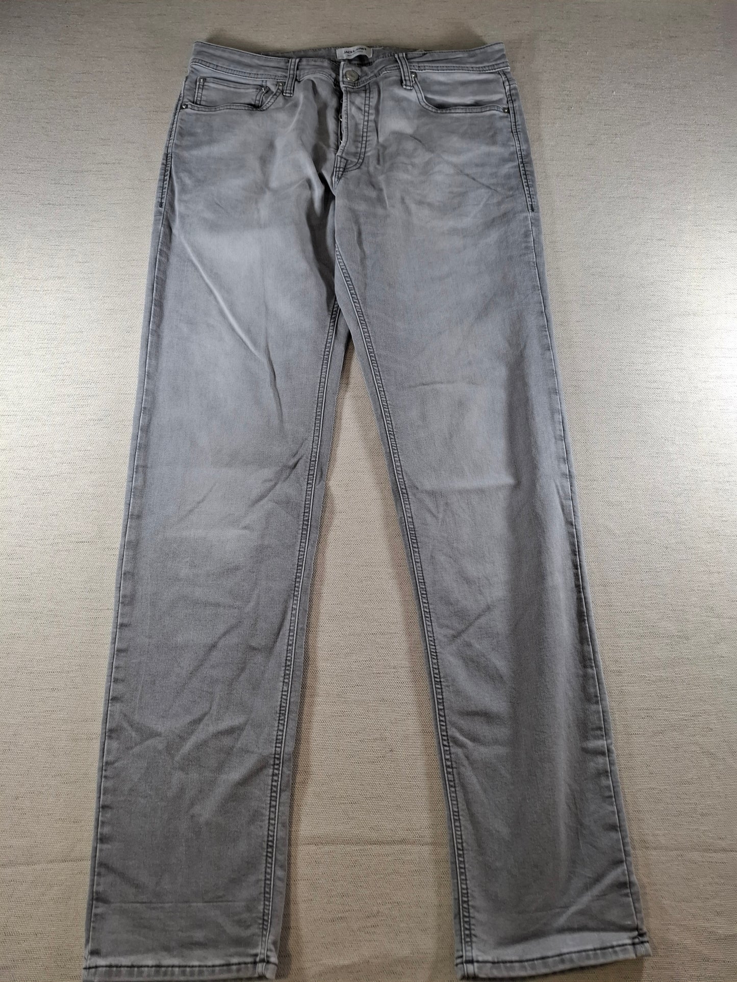 001464 – Jack & Jones Jeans – Grey, Size 36/36