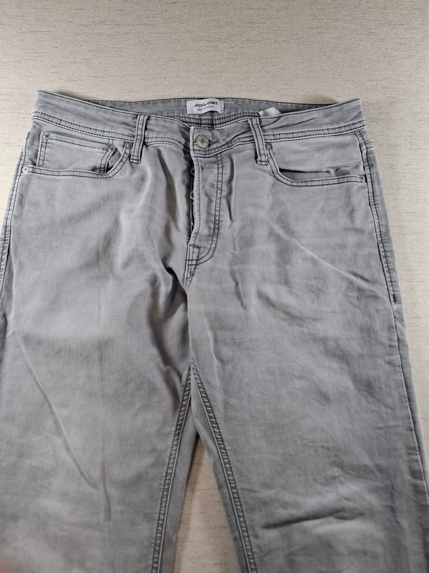 001464 – Jack & Jones Jeans – Grey, Size 36/36