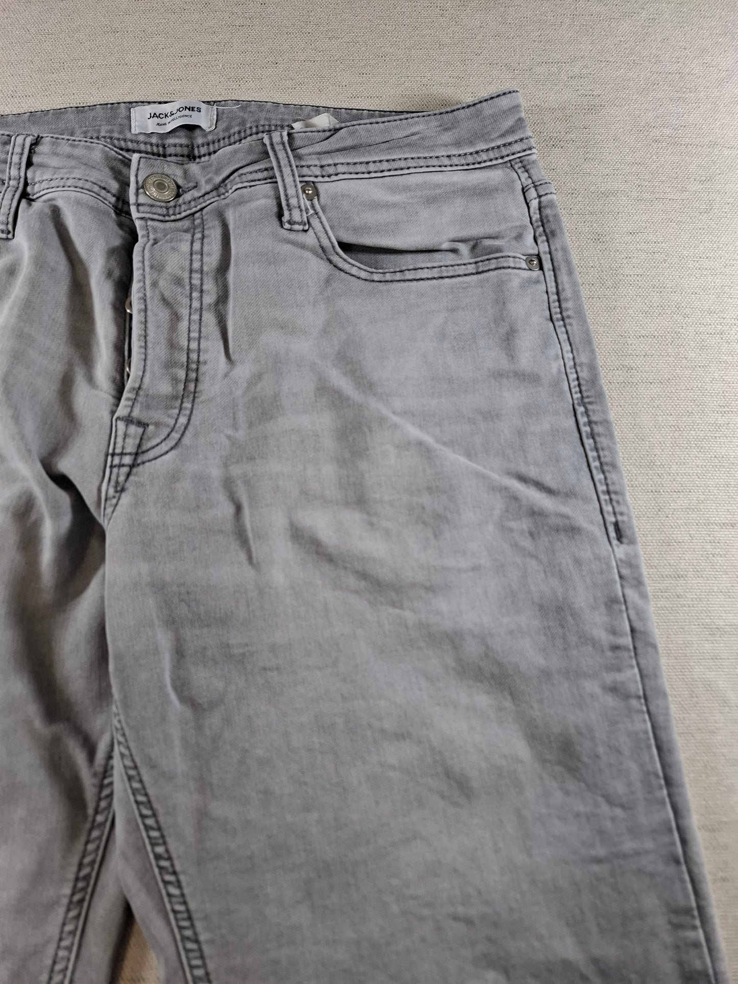 001464 – Jack & Jones Jeans – Grey, Size 36/36