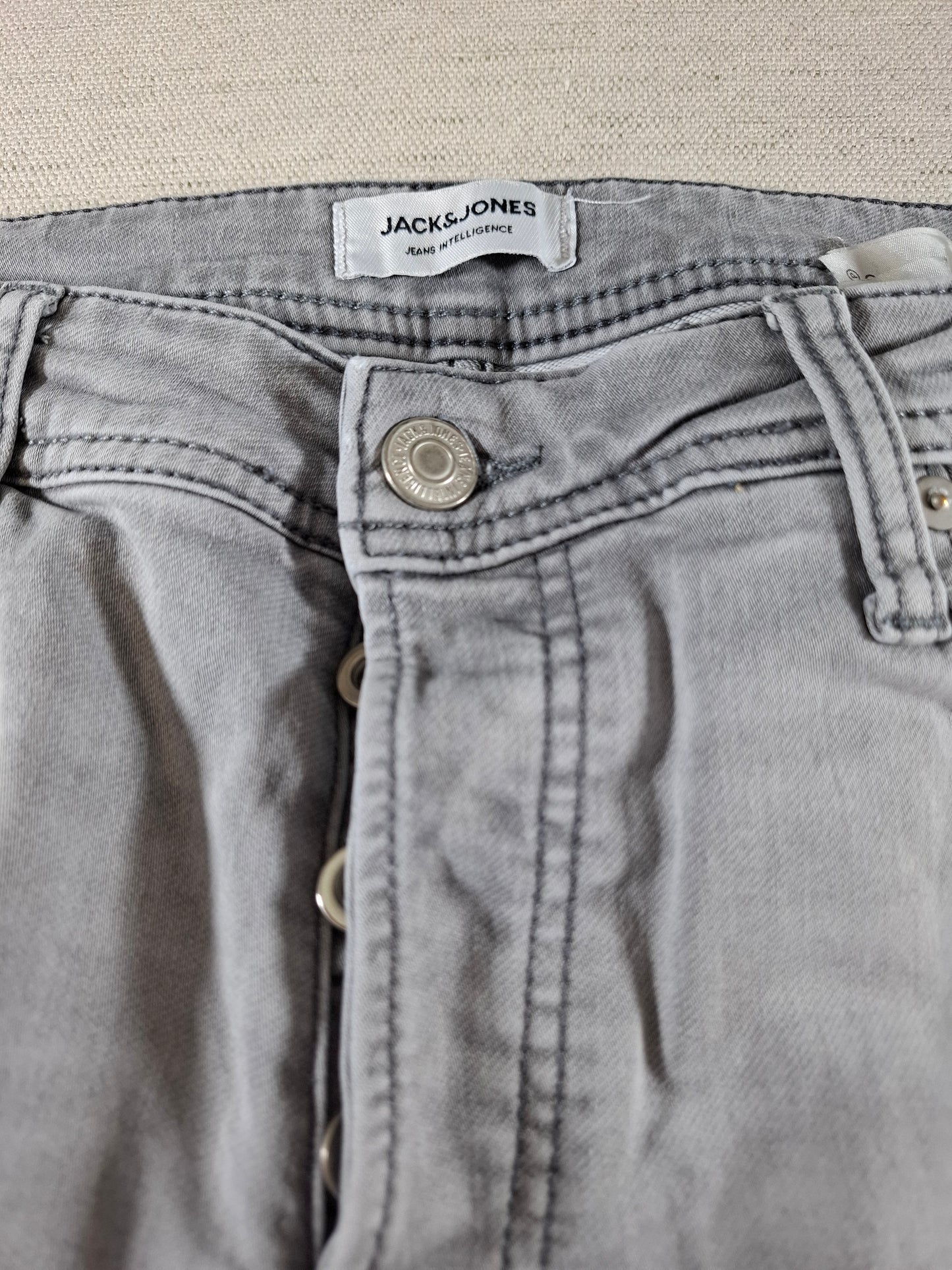 001464 – Jack & Jones Jeans – Grey, Size 36/36