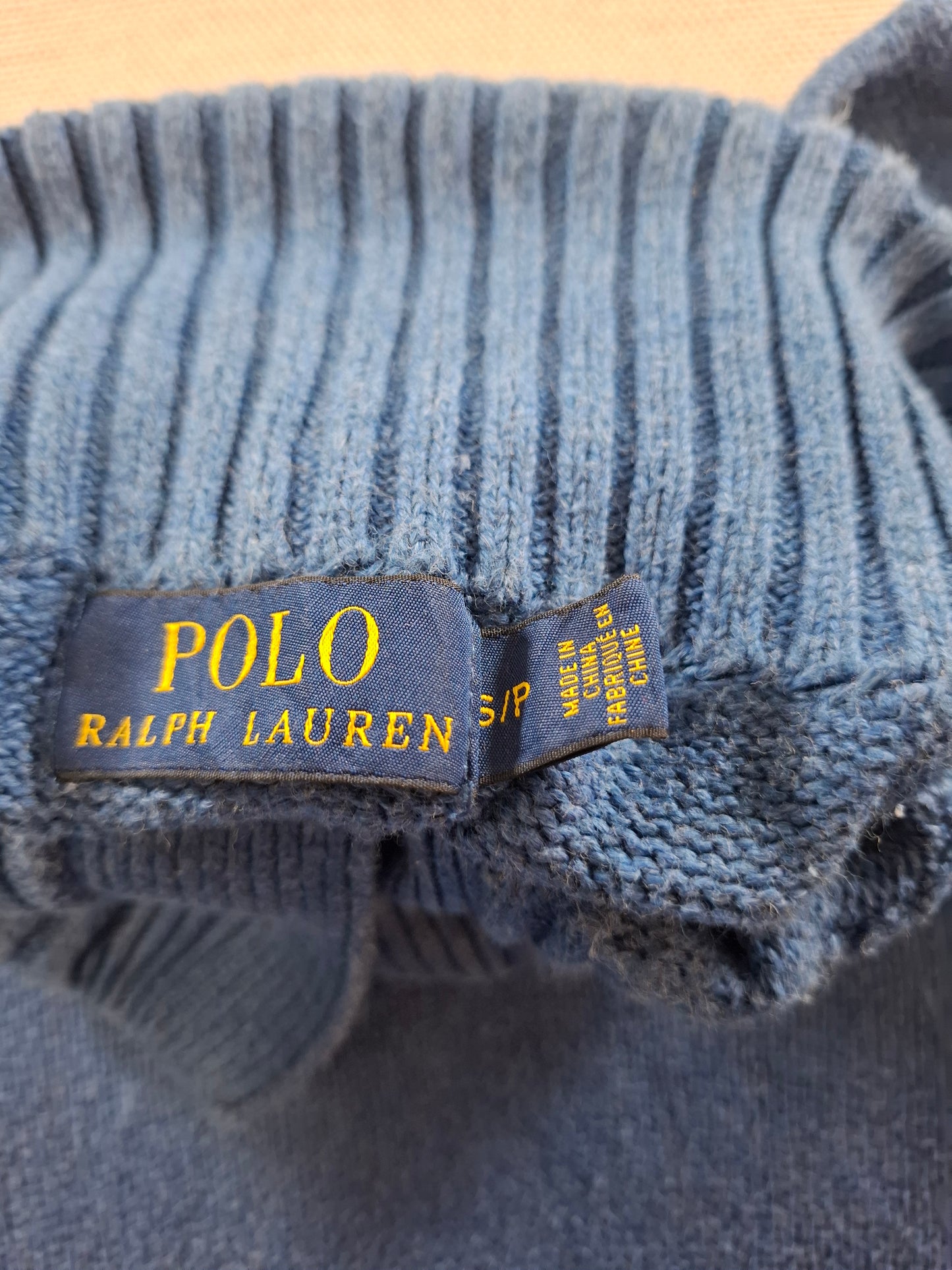 001471 – Polo Ralph Lauren Sweater – Blue, Size S