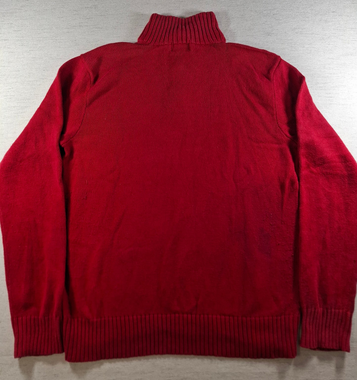 001474 – Polo Ralph Lauren Crewneck Sweater – Red, Size M