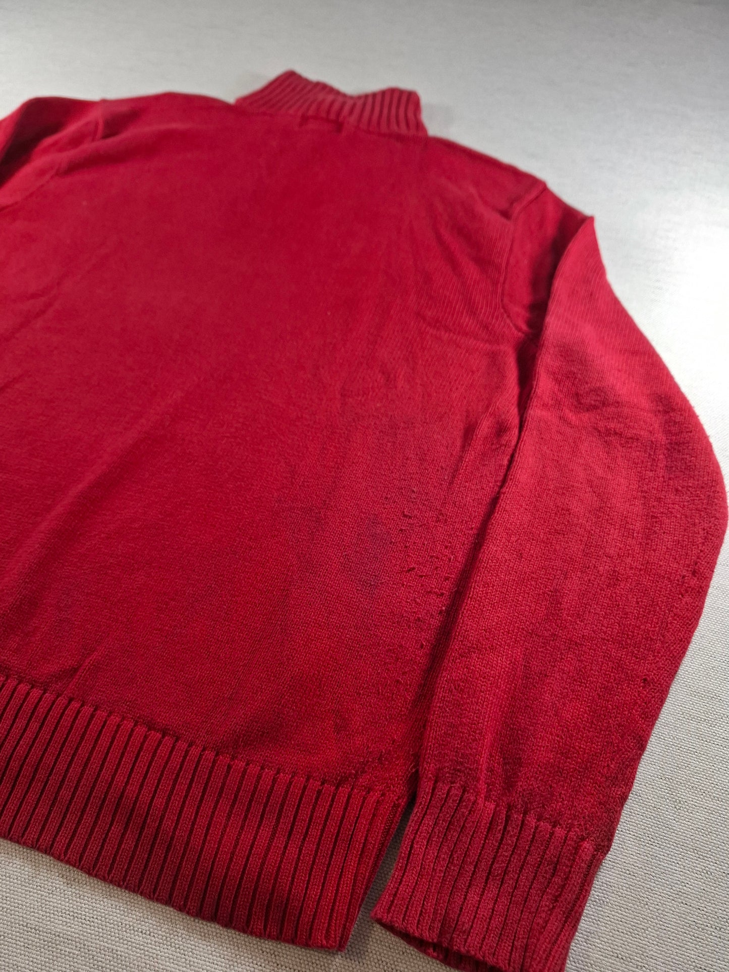 001474 – Polo Ralph Lauren Crewneck Sweater – Red, Size M