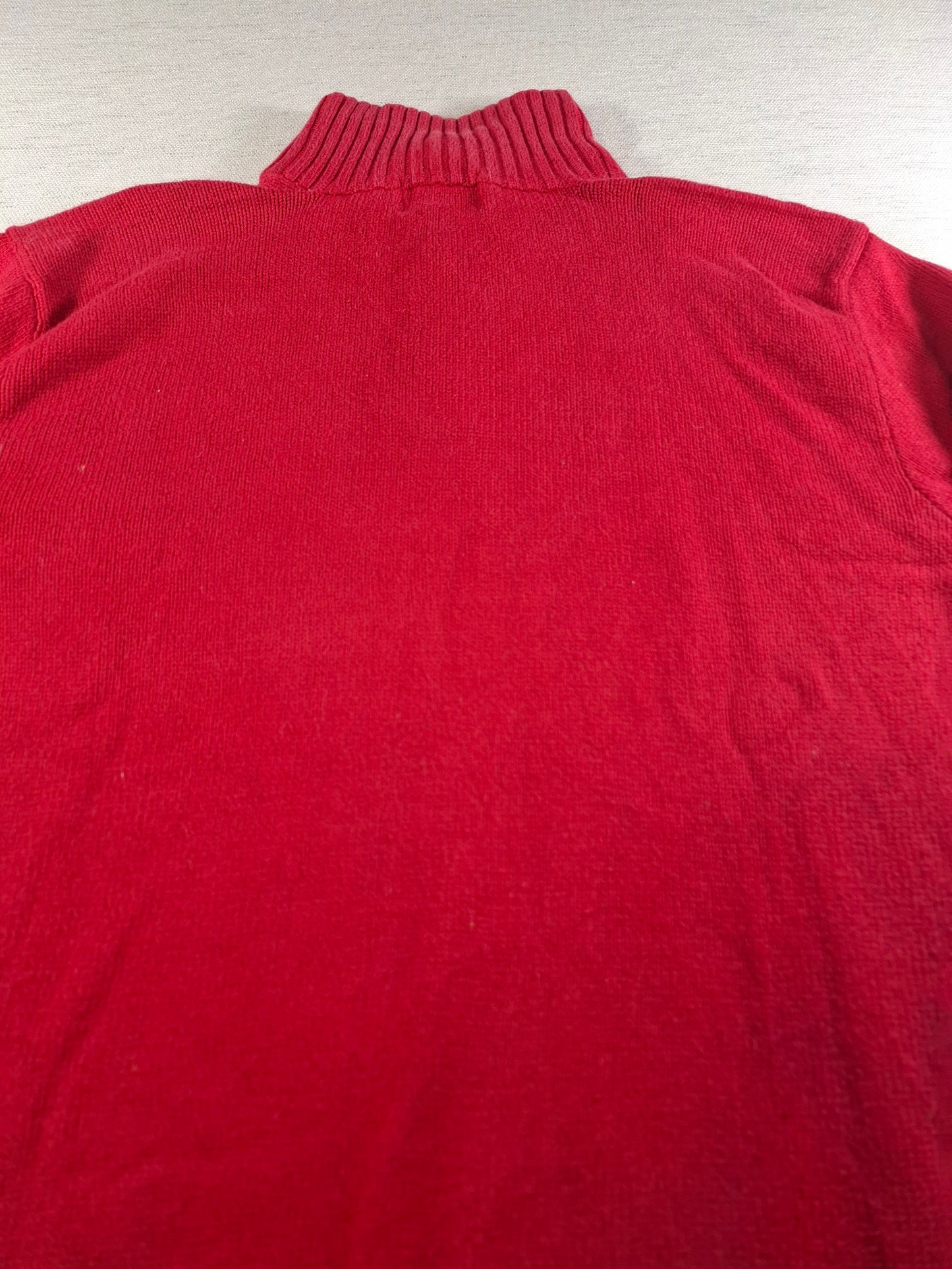 001474 – Polo Ralph Lauren Crewneck Sweater – Red, Size M
