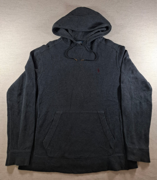 001477 – Polo Ralph Lauren Hoodie – Charcoal, Size M