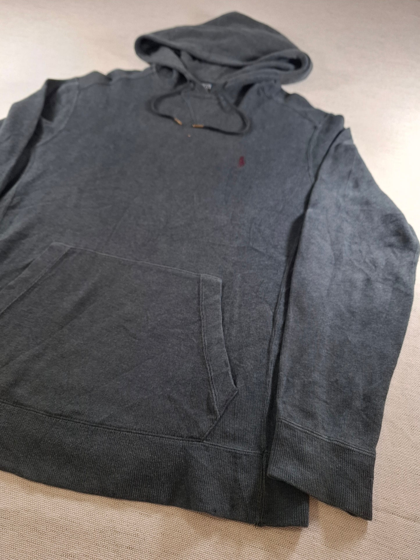 001477 – Polo Ralph Lauren Hoodie – Charcoal, Size M