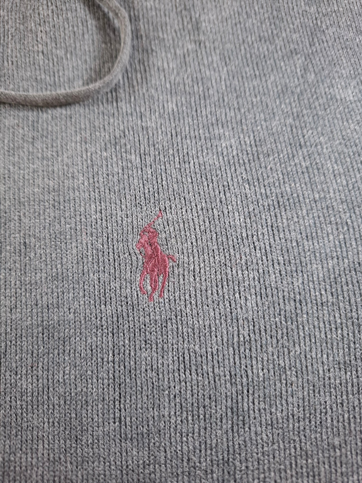 001477 – Polo Ralph Lauren Hoodie – Charcoal, Size M