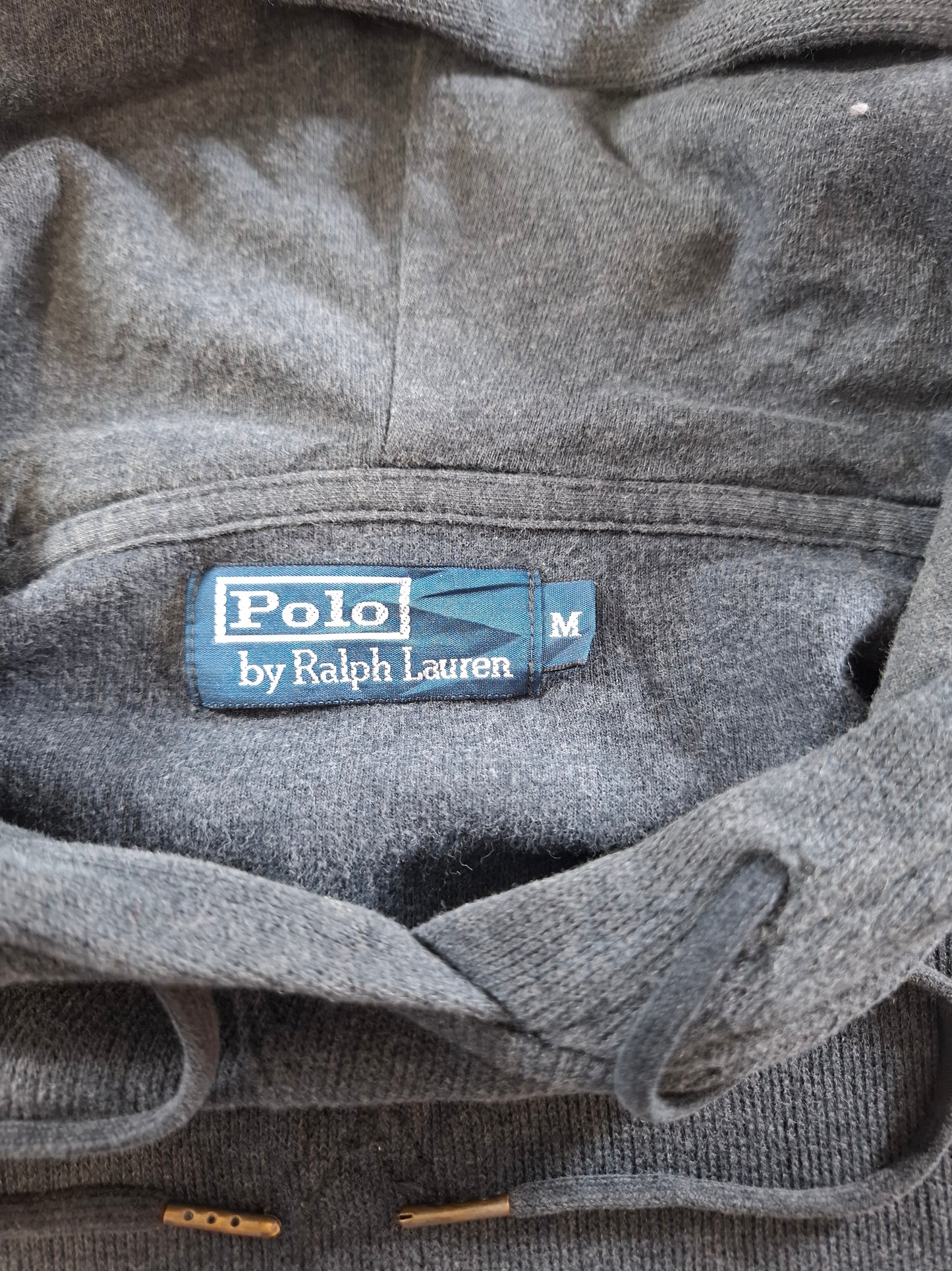 001477 – Polo Ralph Lauren Hoodie – Charcoal, Size M