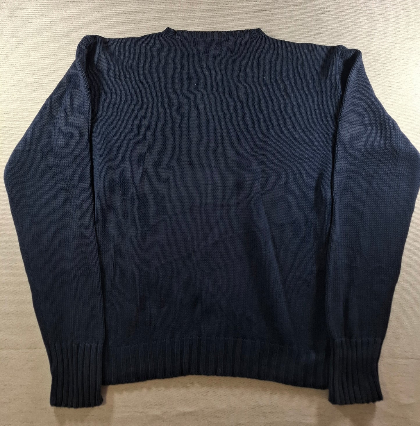 001481 – Polo Ralph Lauren Crewneck Sweater – Navy, Size S